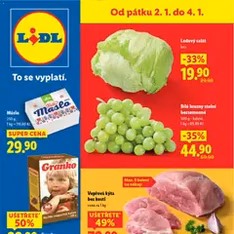Lidl leták - náhled letáku platný od 02.01.2026