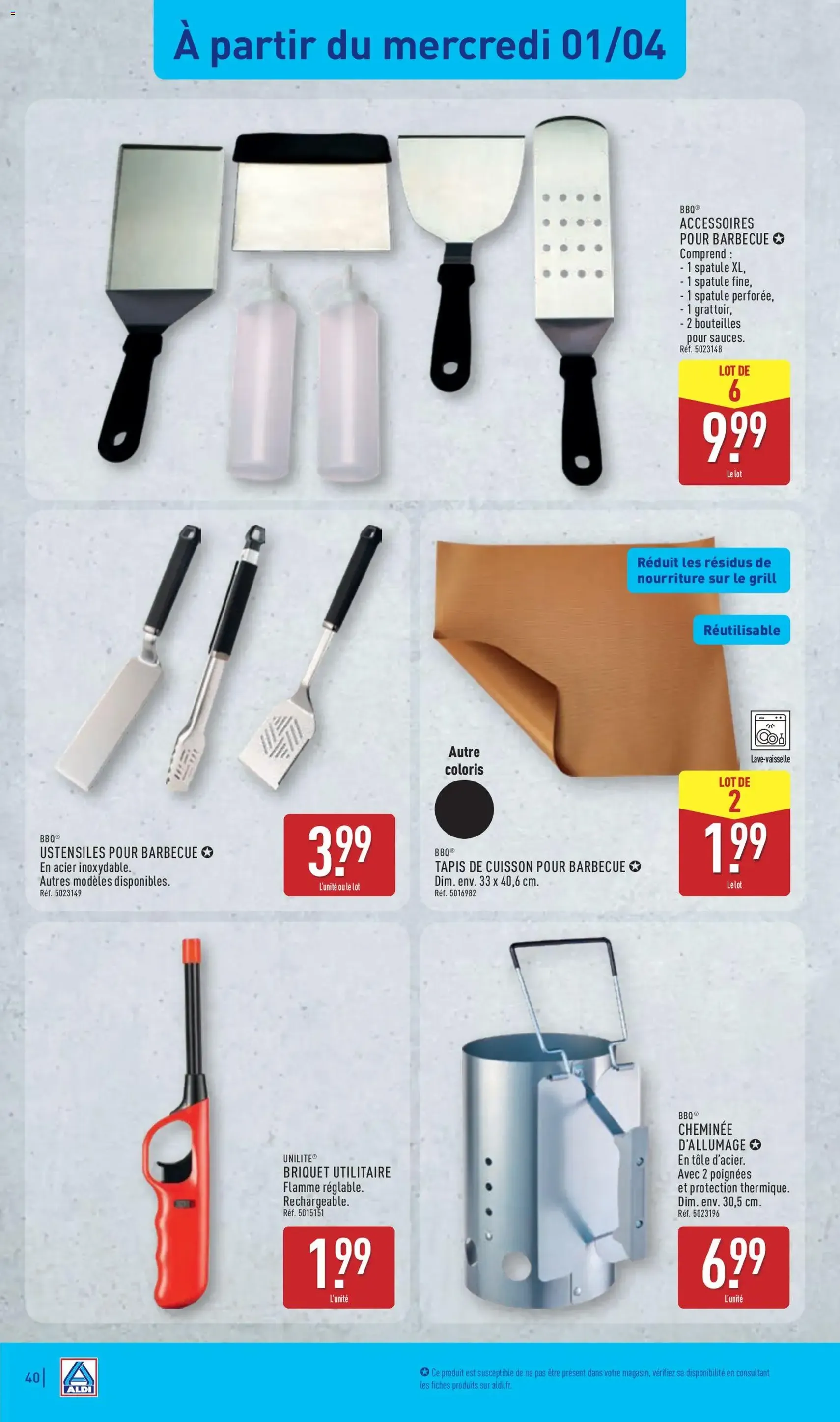 Aldi - Catalogue de la semaine 14 - brochure valable à partir du 31/03/2026, page 44 sur 54
