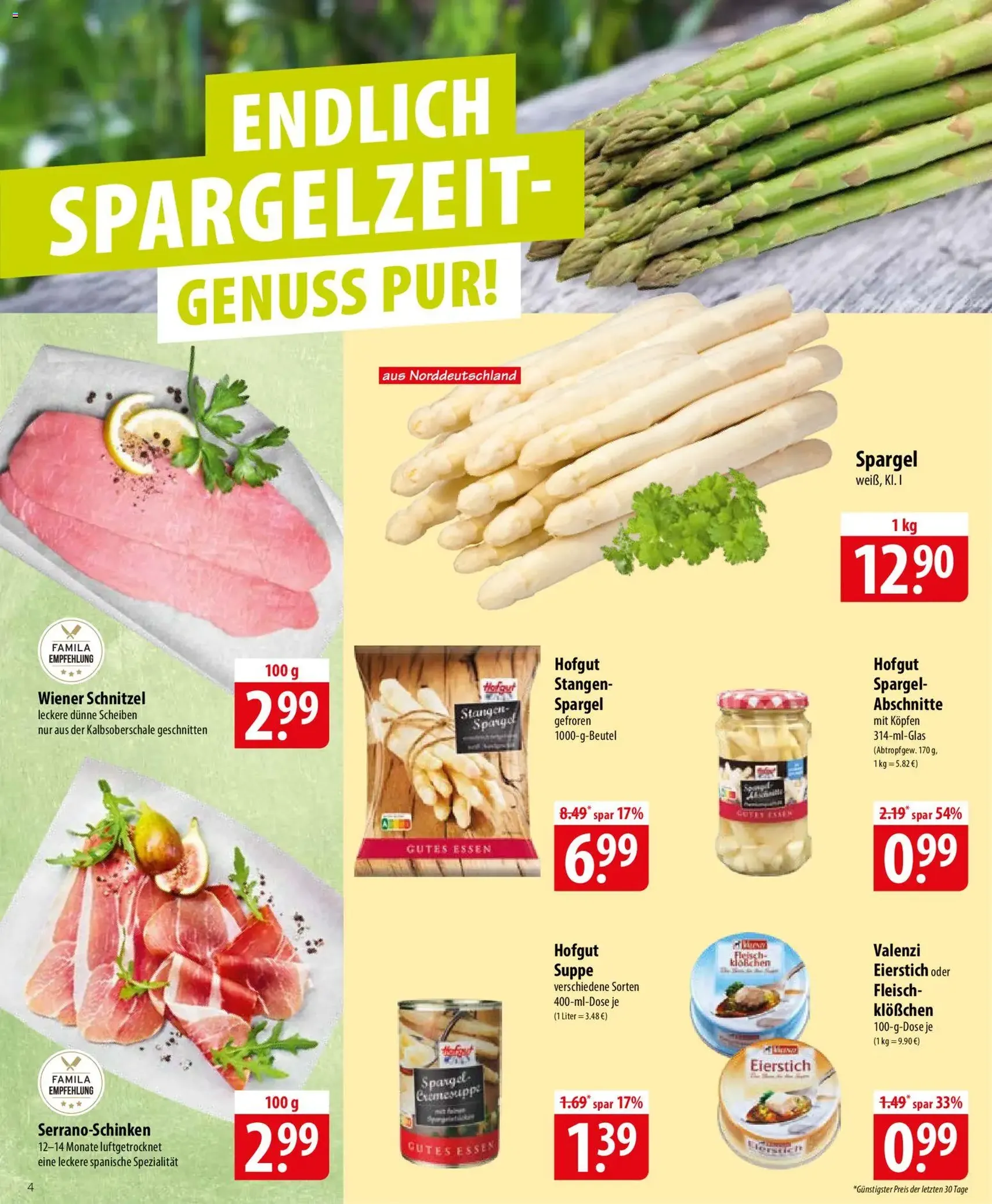 Famila Prospekt - Gültiger Prospekt ab 20.04.2026, Seite 4 von insgesamt 24