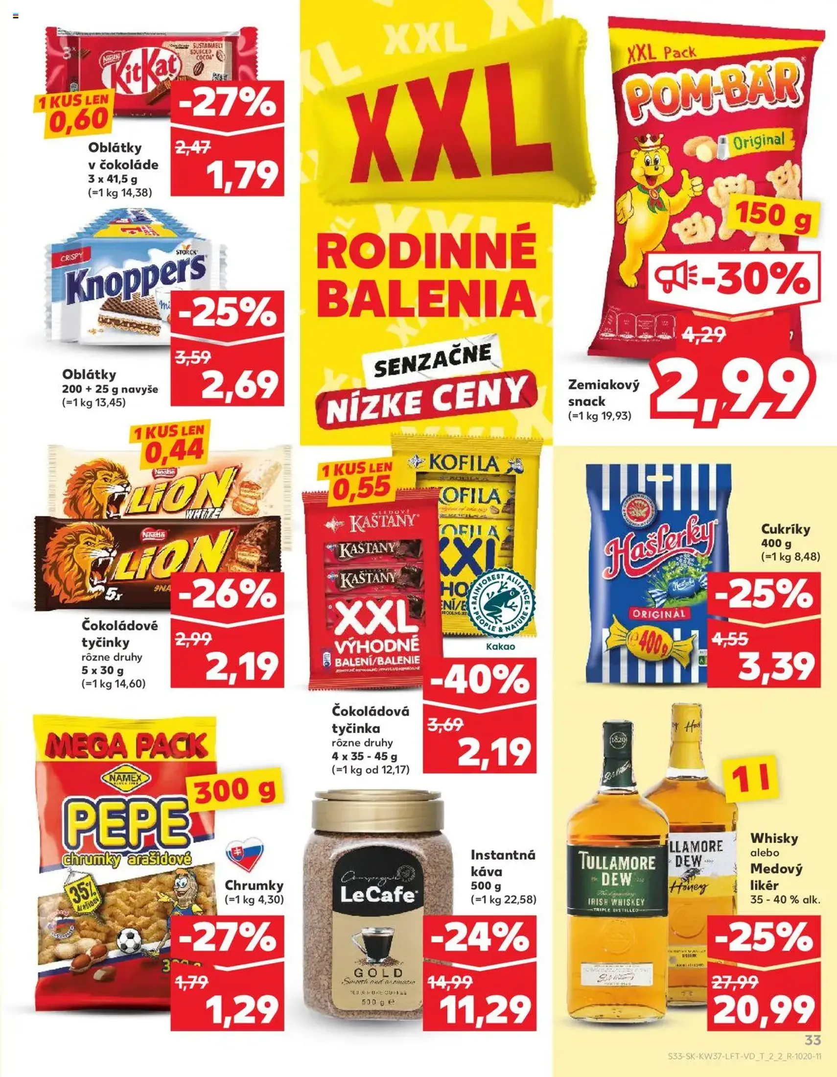 Kaufland Bratislava-Avion - platný leták od 11.09.2025 strana 33 z 78