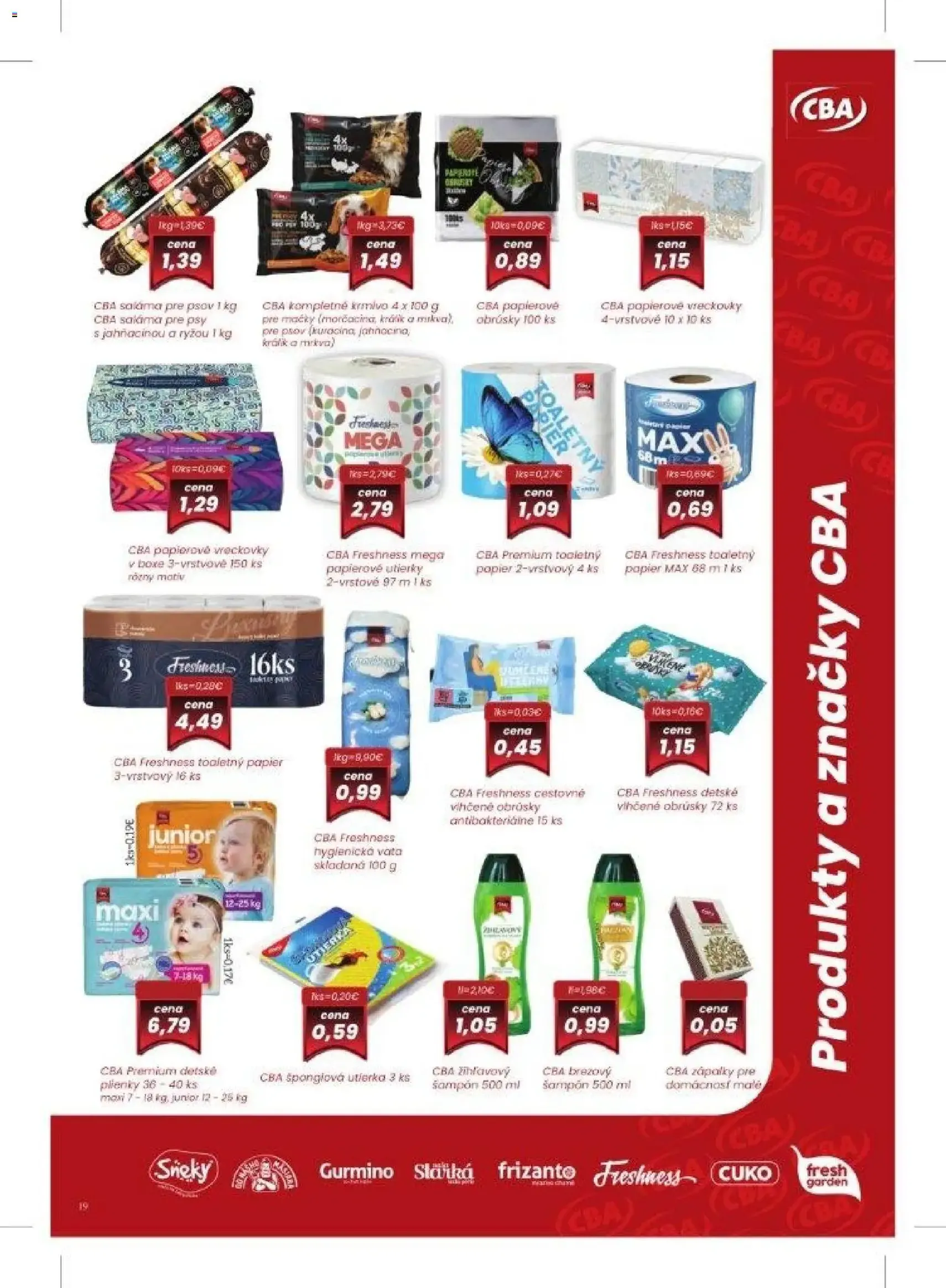 KARMEN CBA leták - platný leták od 05.03.2026 strana 19 z 32