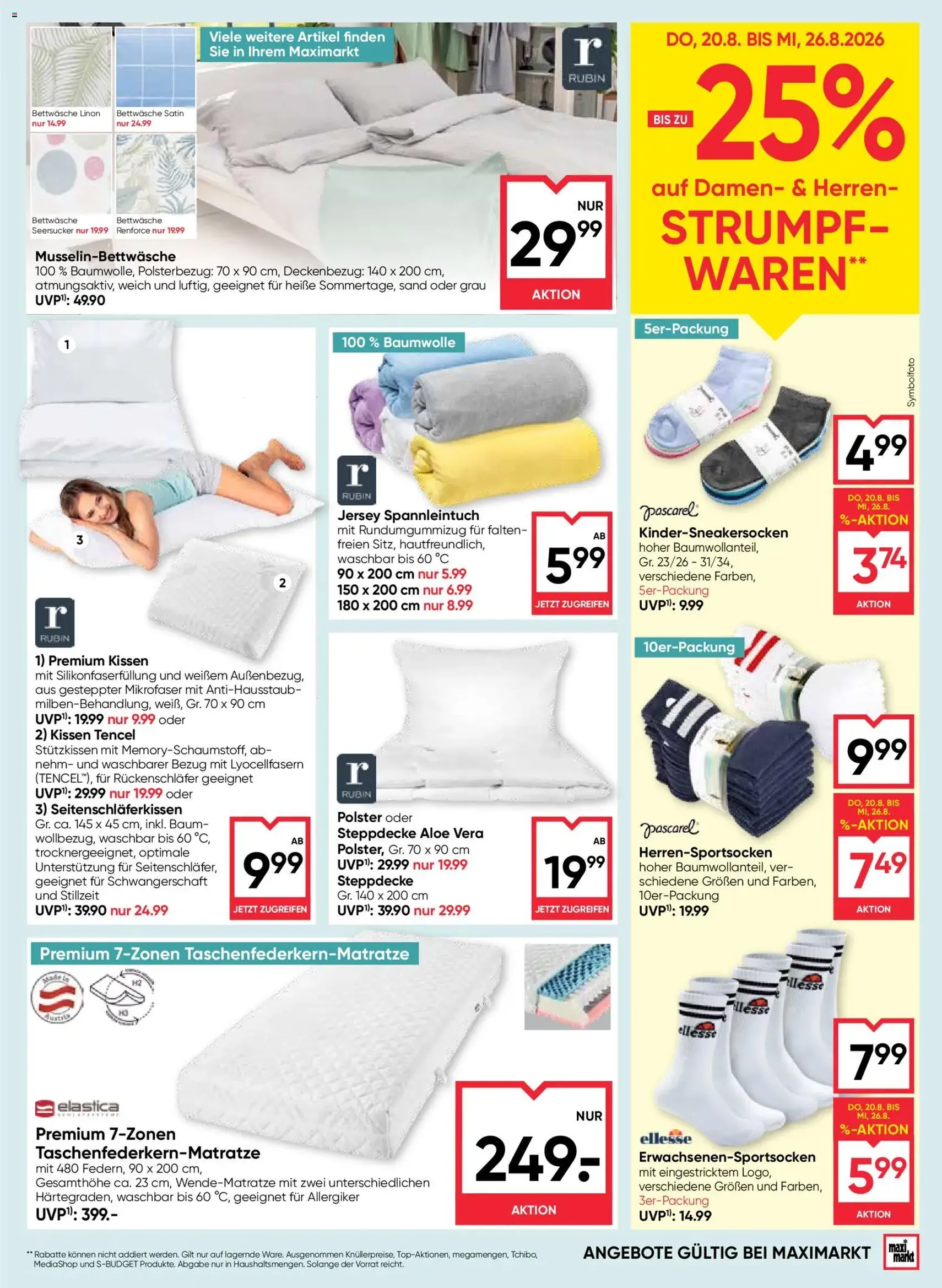 Maximarkt Flugblatt - Gültiger Prospekt ab 20.08.2026, Seite 17 von insgesamt 24