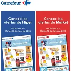 Vista previa del folleto Carrefour ofertas válido desde 09/06/2026