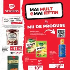Selgros Catalog - previzualizare cataloage valabilă începând cu 10.07.2026