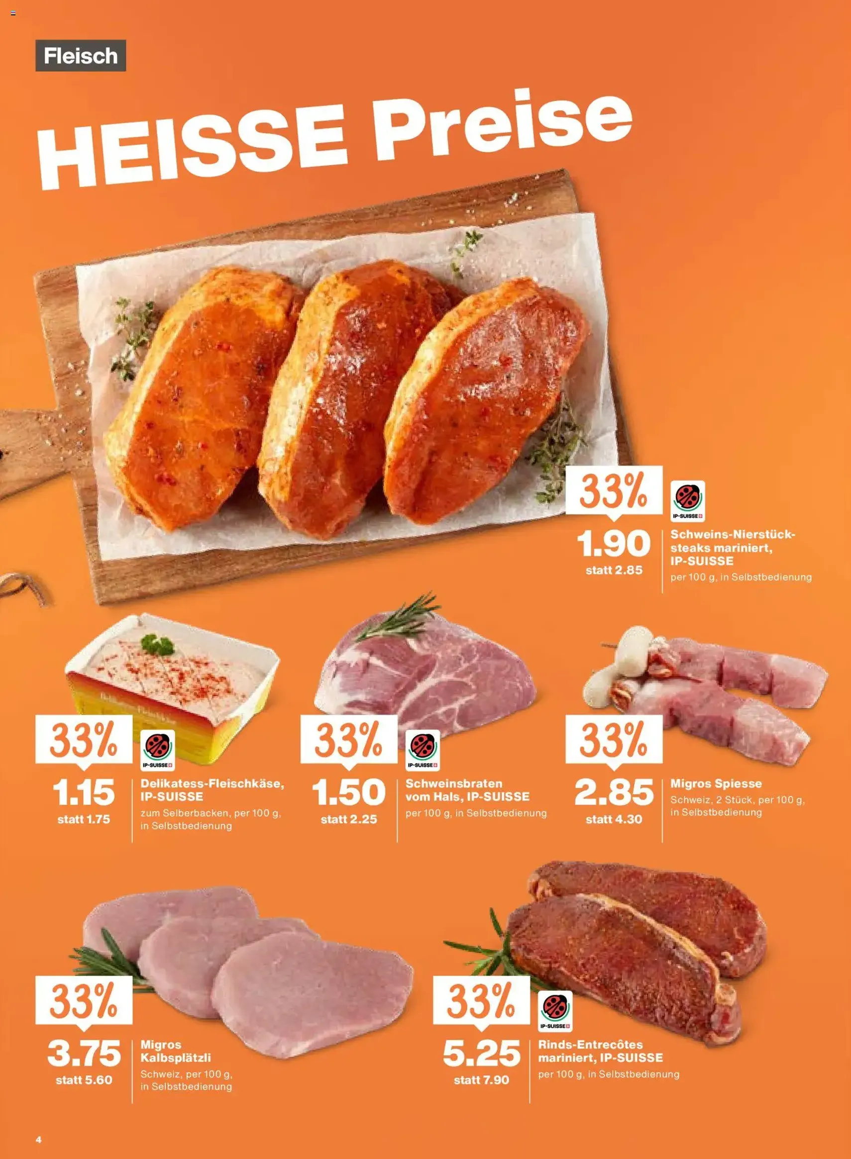 Migros aktionen - Gültiger Prospekt ab 03.09.2026, Seite 4 von insgesamt 20