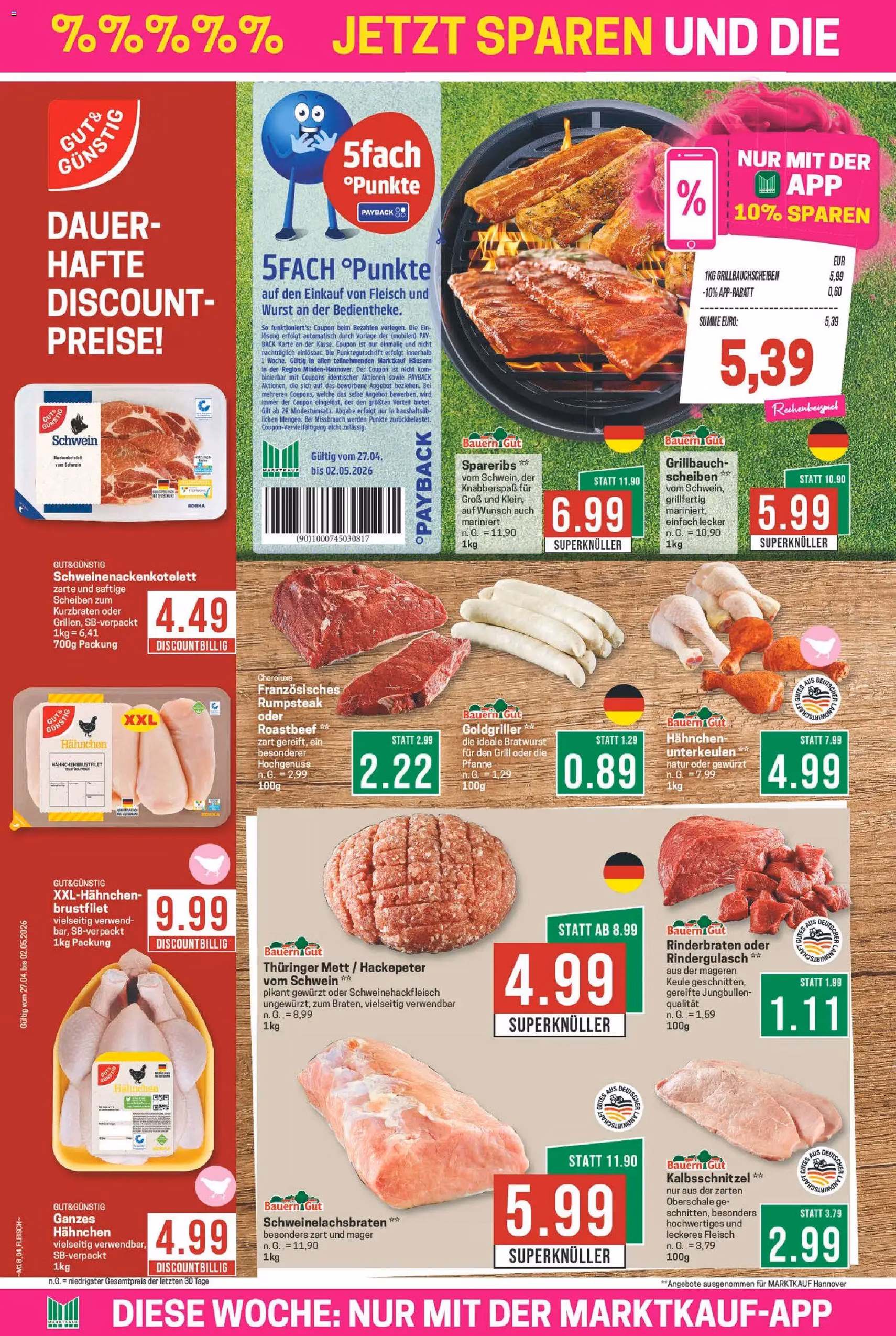 Marktkauf Prospekt - Gültiger Prospekt ab 27.04.2026, Seite 4 von insgesamt 32