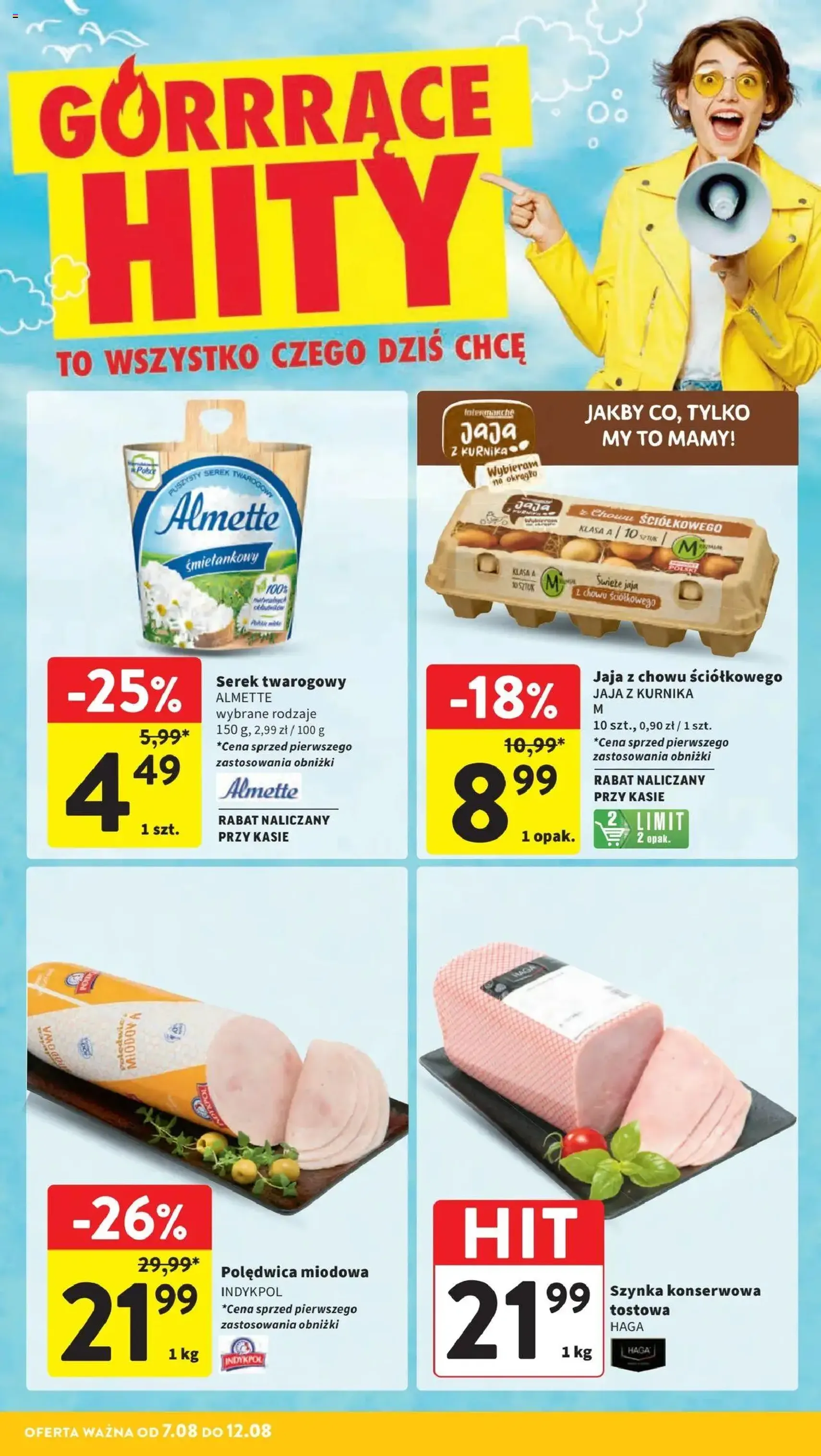 Intermarche Gazetka - ważny gazetka od 07.08.2025 strona 4 z 44 Intermarche Gazetka - ważny gazetka od 07.08.2025 strona 4 z 44