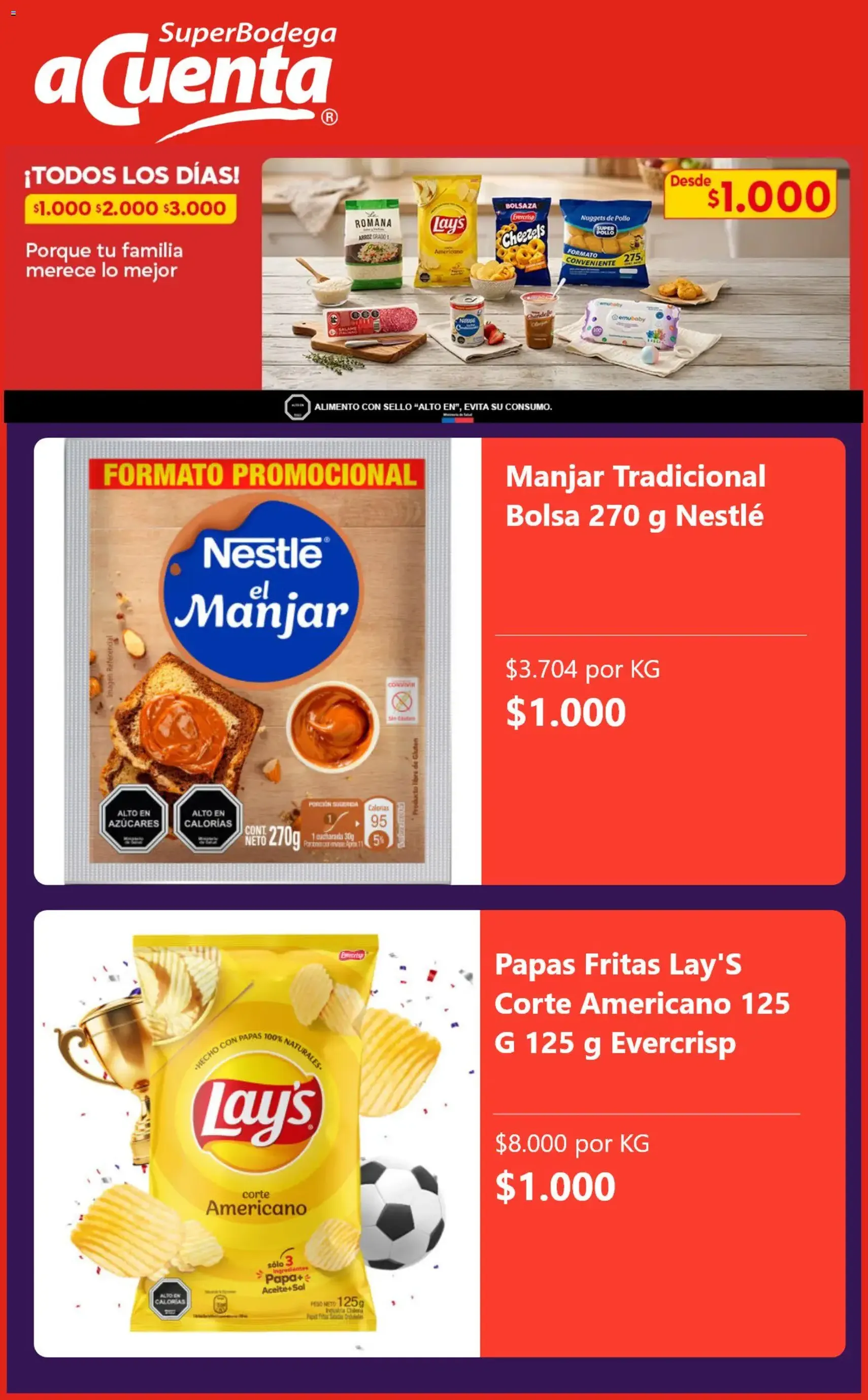 Super Bodega aCuenta Ofertas - folleto válido desde 13.07.2026 página 3 de 5