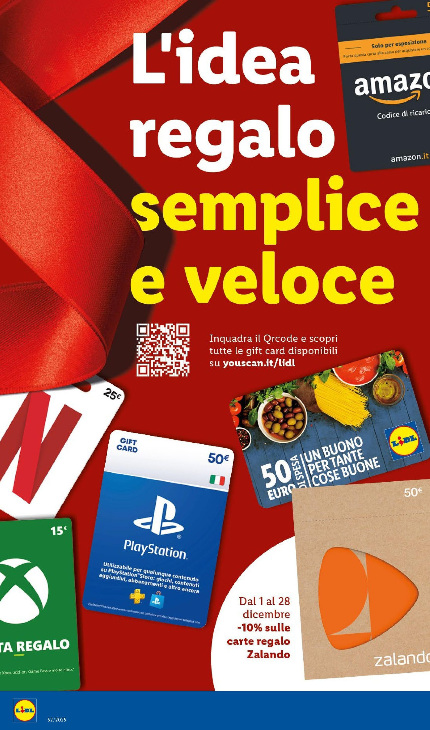 Volantino Lidl - volantino valido dal 21/12/2025 pagina 50 di 54