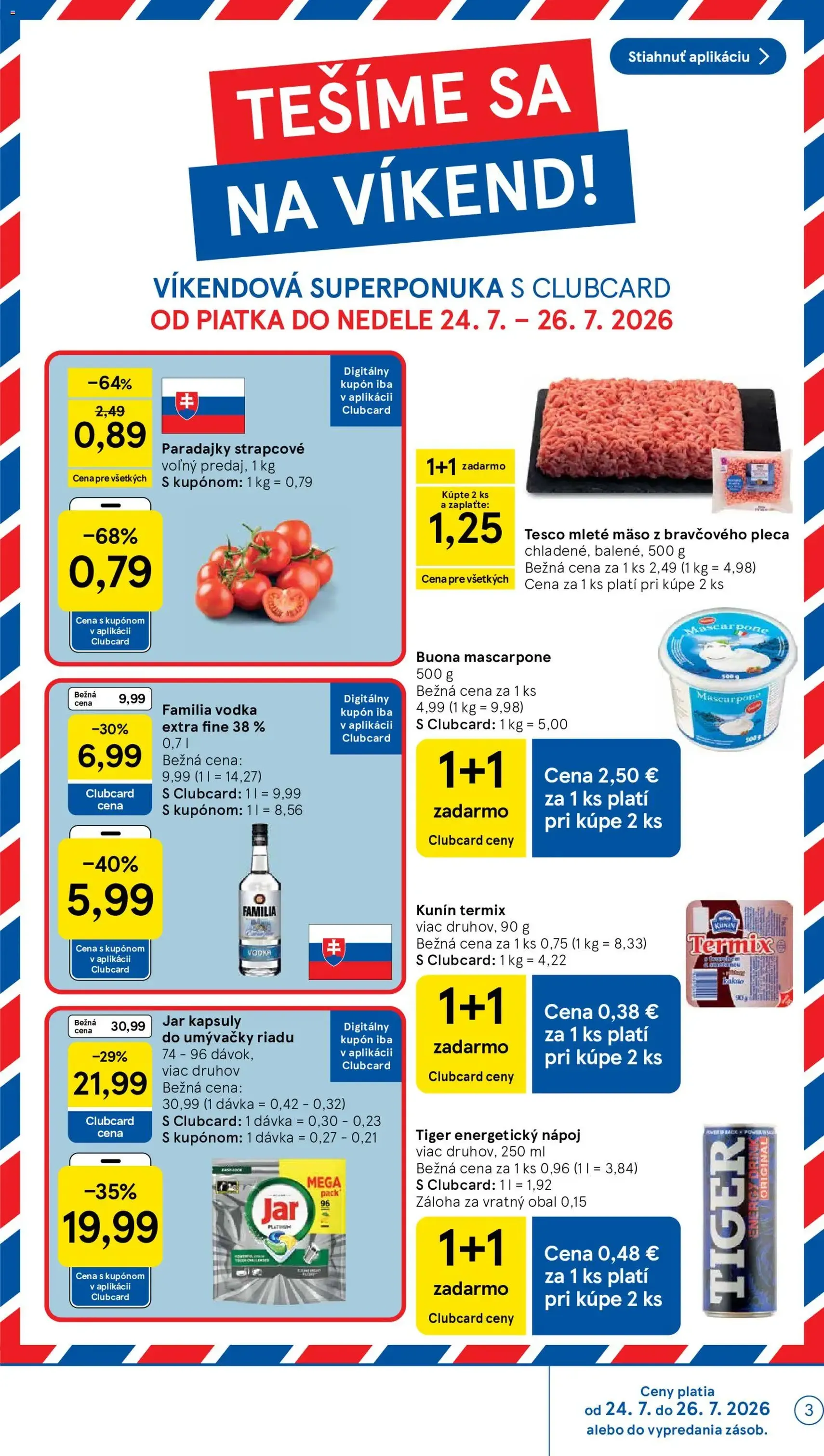 Tesco Hypermarket - leták - platný leták od 22.07.2026 strana 3 z 50
