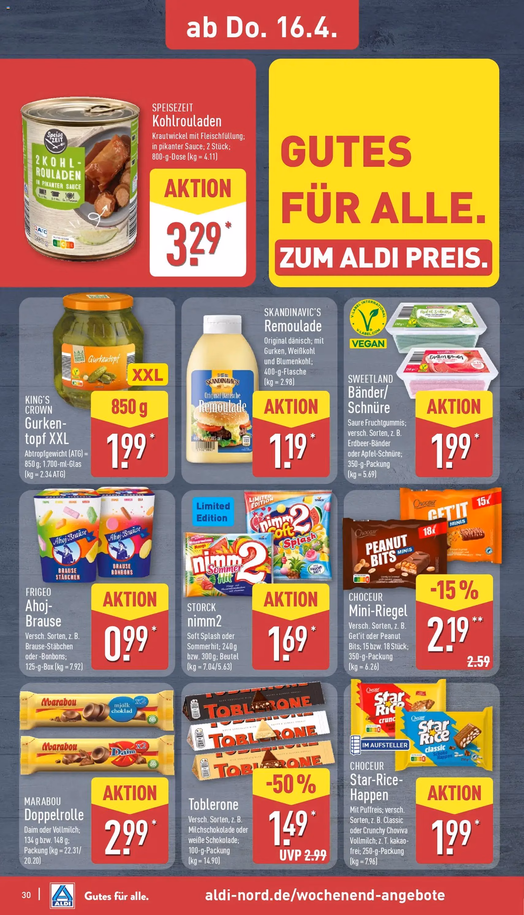 Aldi Prospekt - Gültiger Prospekt ab 13.04.2026, Seite 34 von insgesamt 40