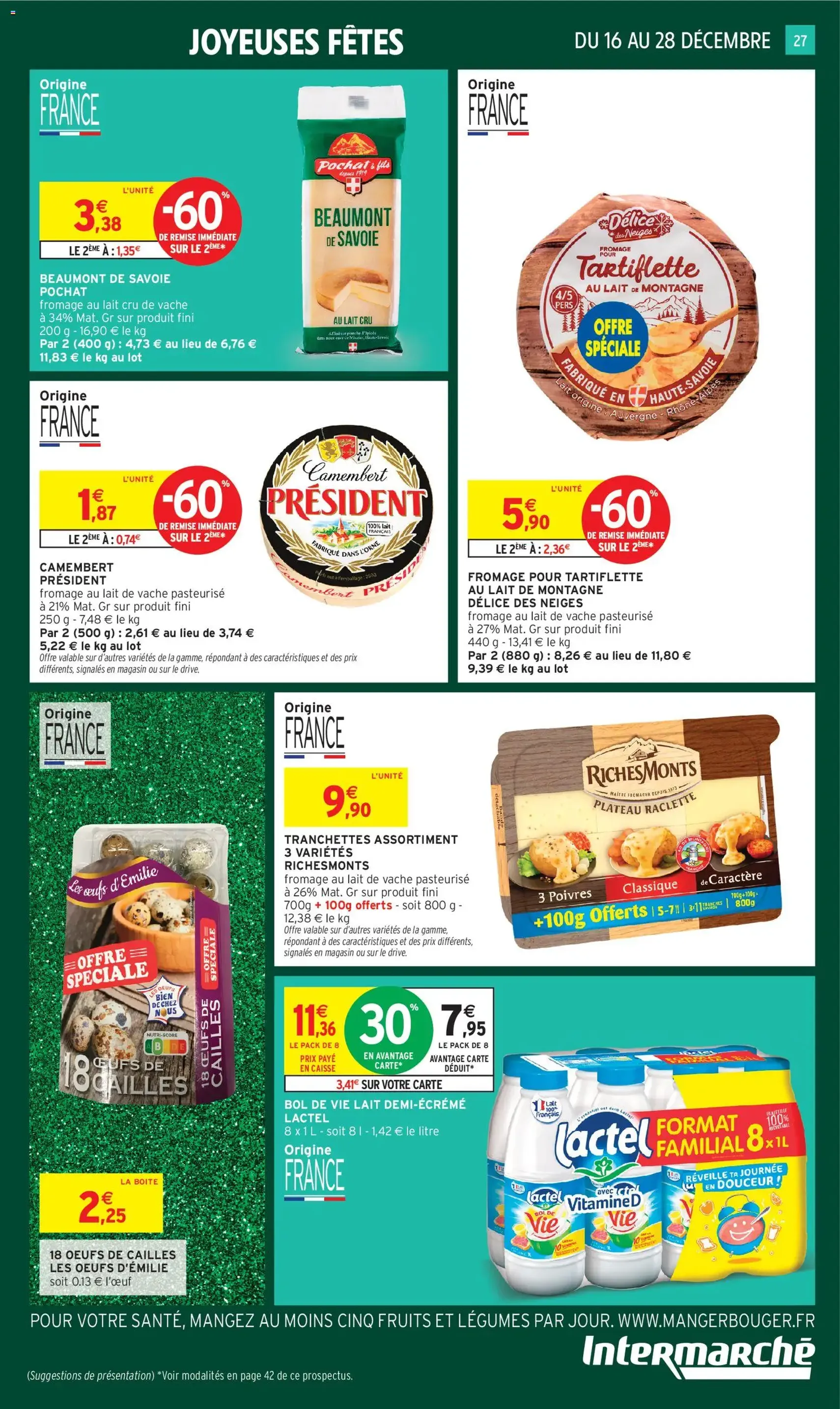 Intermarché catalogue semaine 51 - brochure valable à partir du 16/12/2025, page 27 sur 48