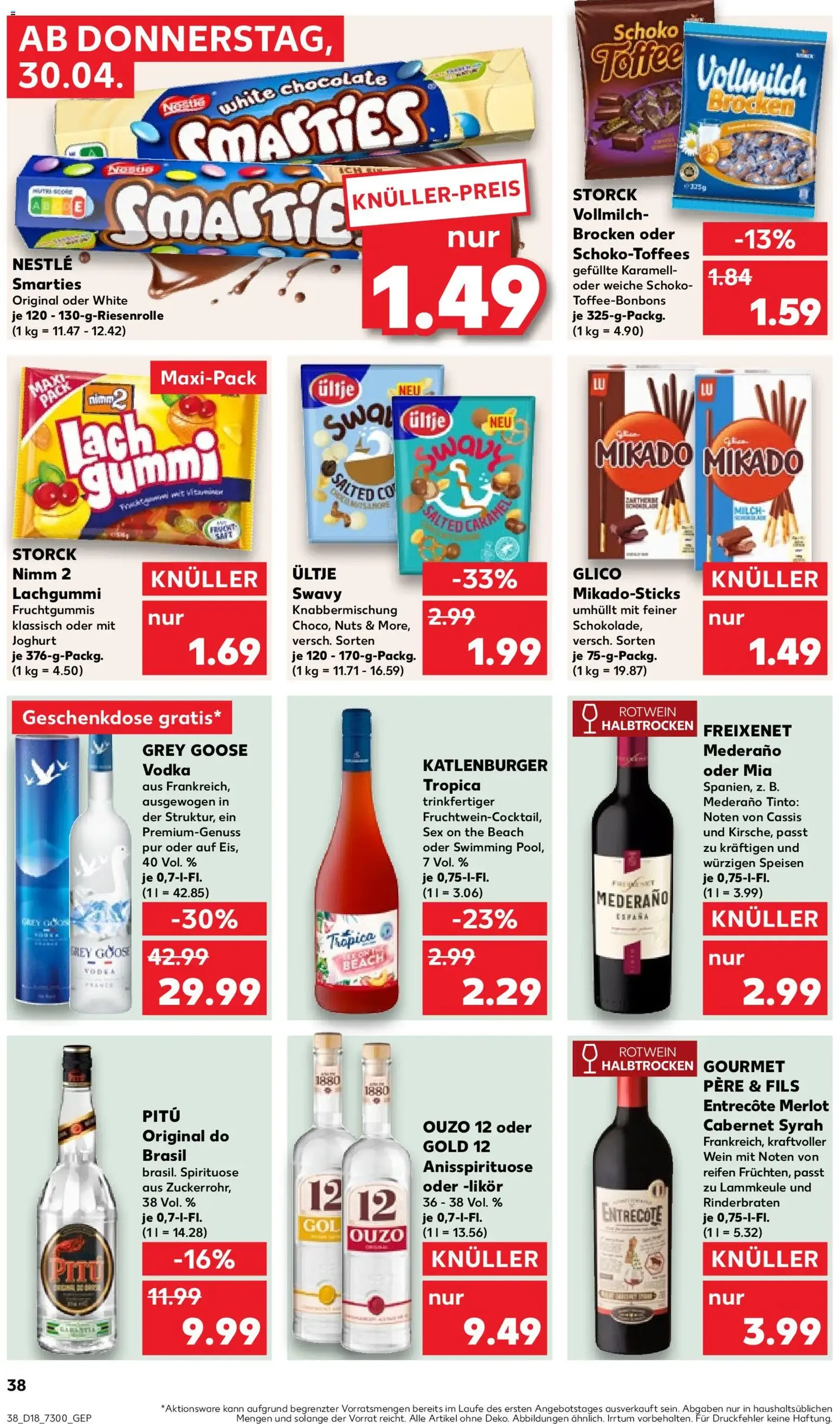 Kaufland Prospekt - Gültiger Prospekt ab 30.04.2026, Seite 38 von insgesamt 62