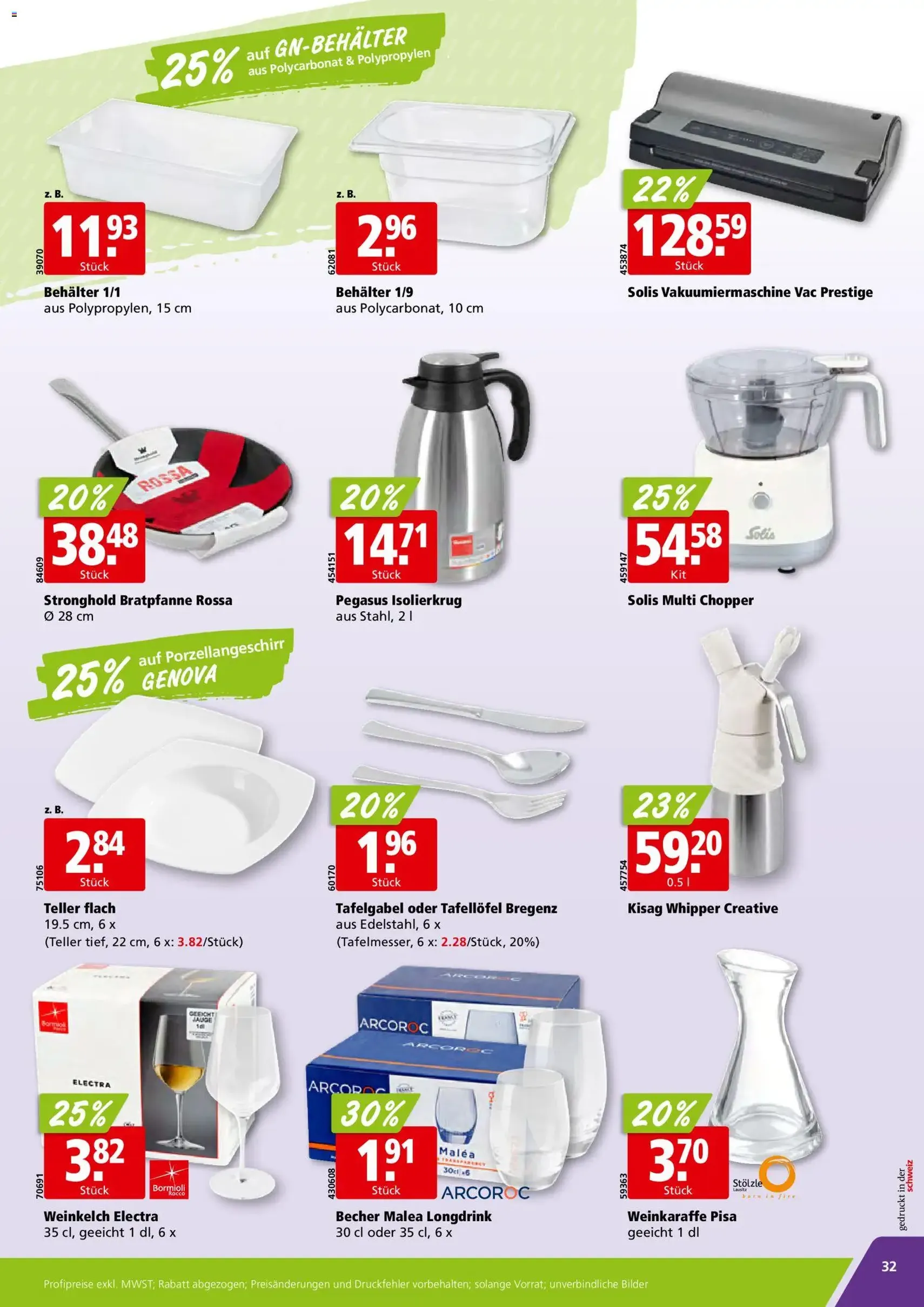 Aligro aktionen - Gültiger Prospekt ab 27.05.2026, Seite 32 von insgesamt 32