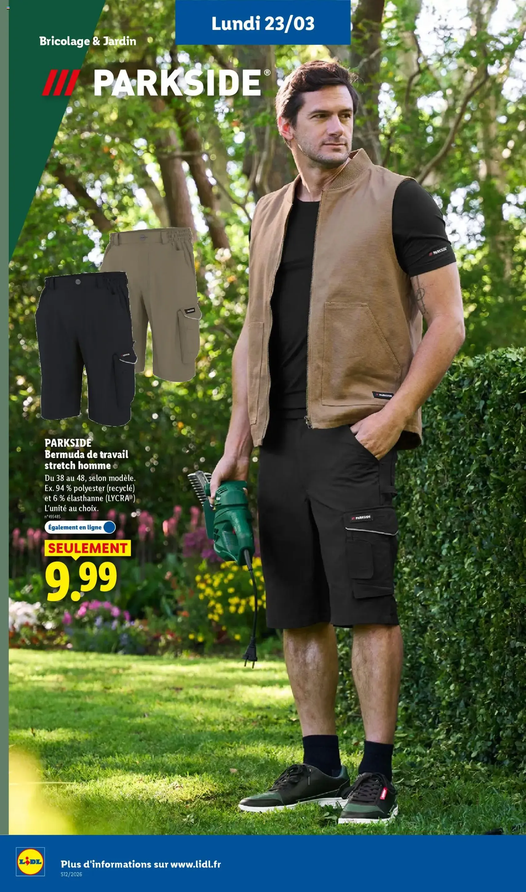 LIDL catalogue semaine 12 - brochure valable à partir du 19/03/2026, page 50 sur 59