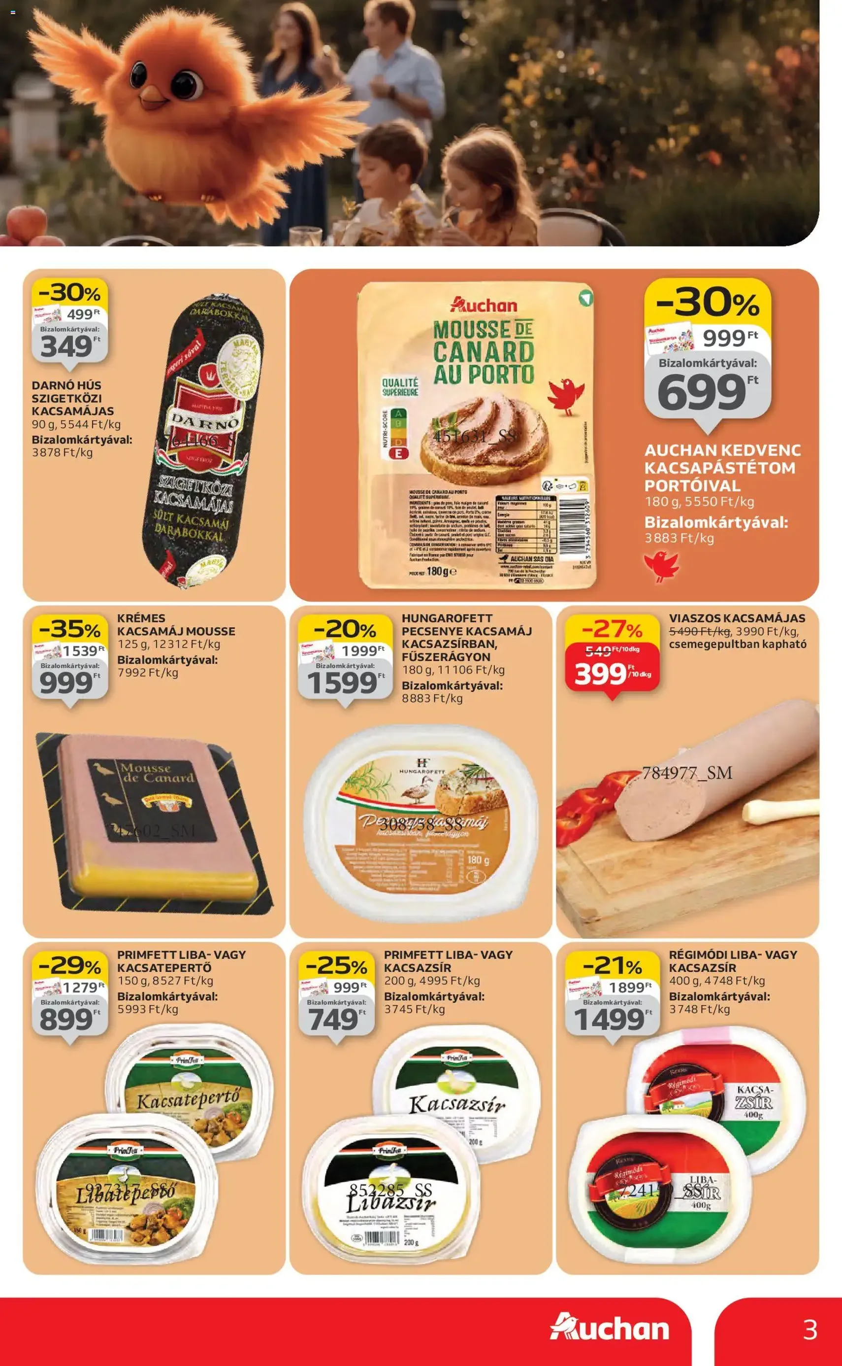 Auchan Akciós újság - 2025.11.06. érvényes szórólap 3 oldal 58 oldalból