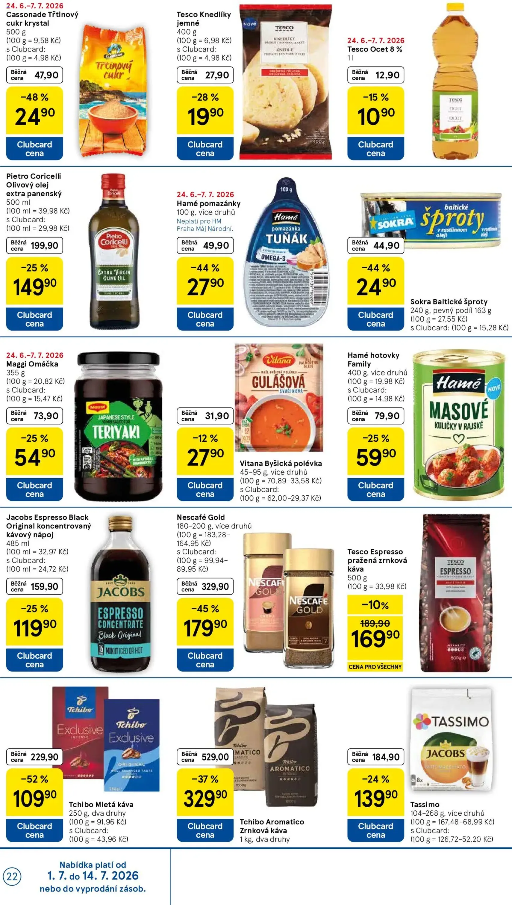 Tesco leták - Hypermarket - platný leták od 01.07.2026 strana 22 z 31