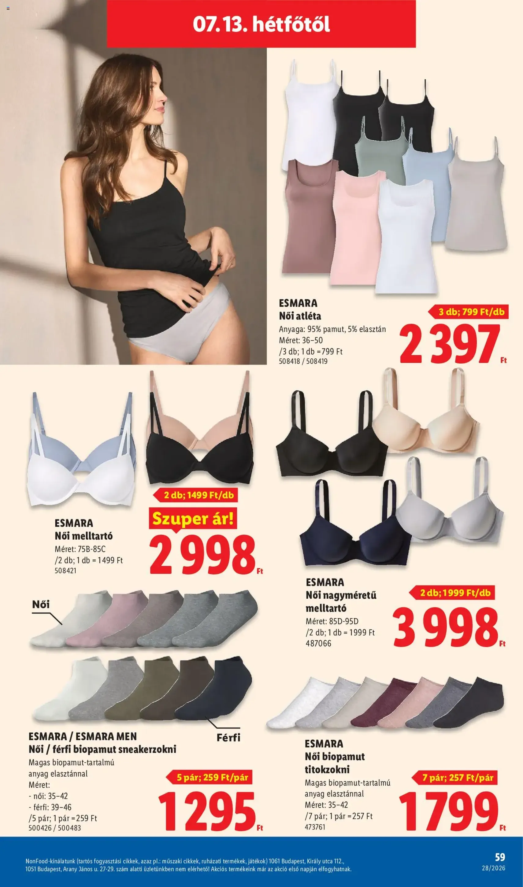 Lidl akciós újság - 2026.07.09. érvényes szórólap 59 oldal 80 oldalból