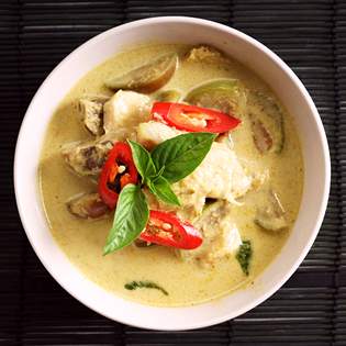 Recipe preview Chicken breasts with coconut milk