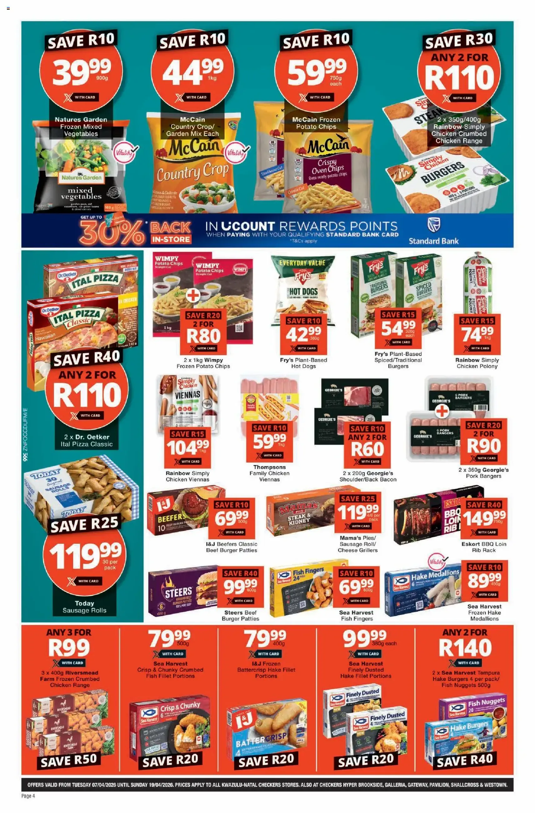 Checkers Specials - valid flyer from 07/04/2026, page 4 of 11