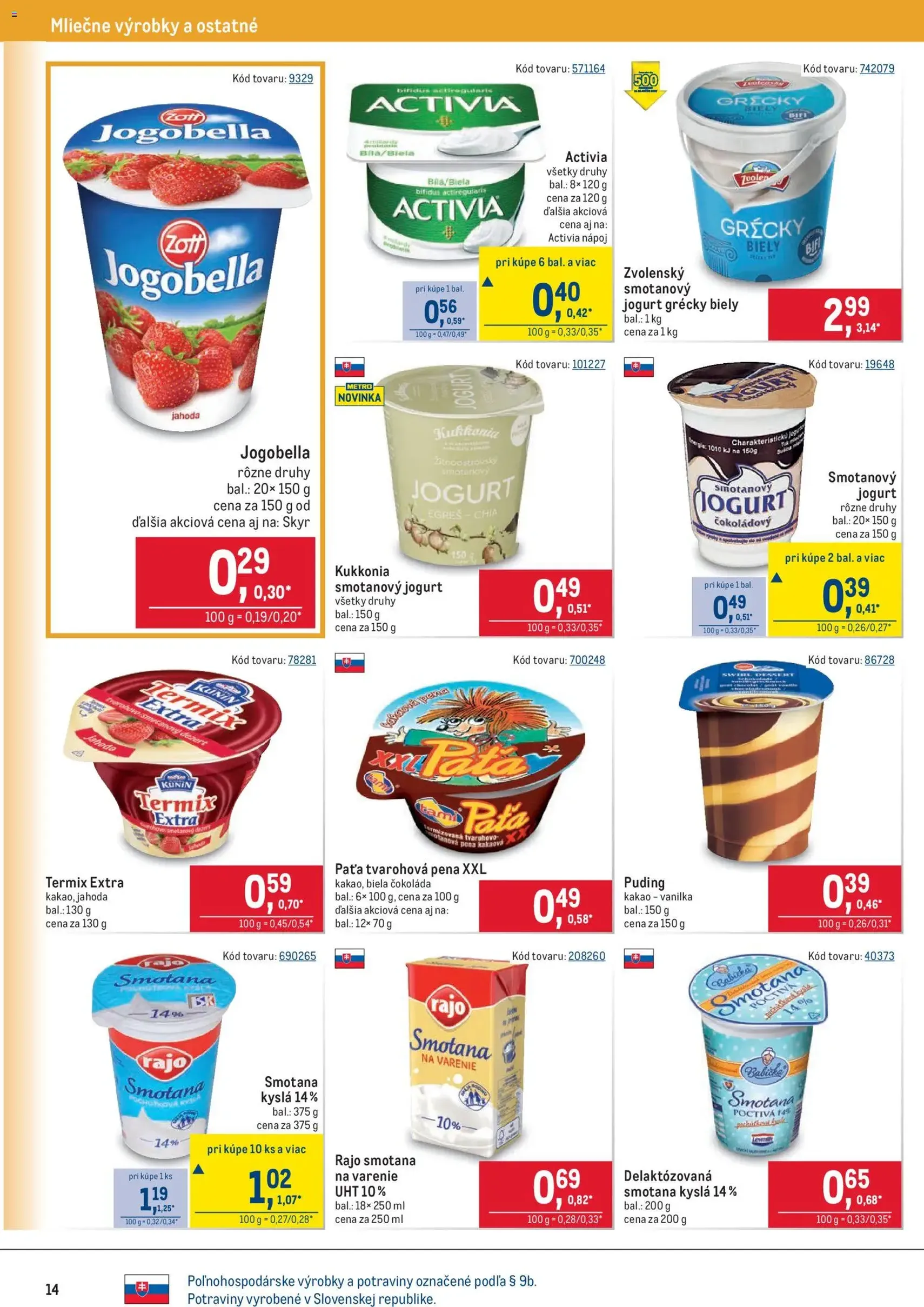 Metro leták - platný leták od 08.04.2026 strana 14 z 40