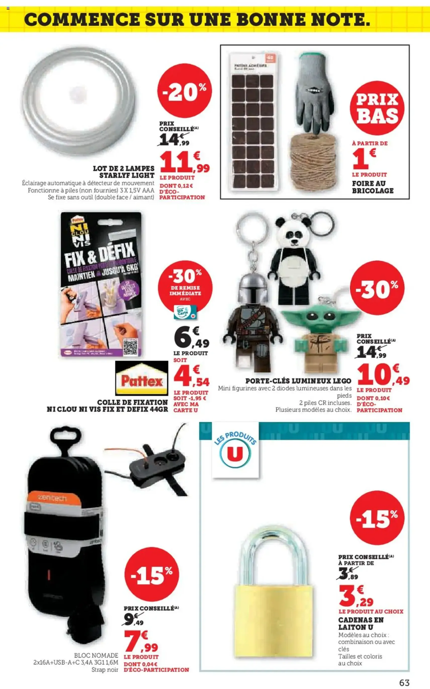 Hyper U catalogue - brochure valable à partir du 12/08/2025, page 63 sur 96 Hyper U catalogue - brochure valable à partir du 12/08/2025, page 63 sur 96
