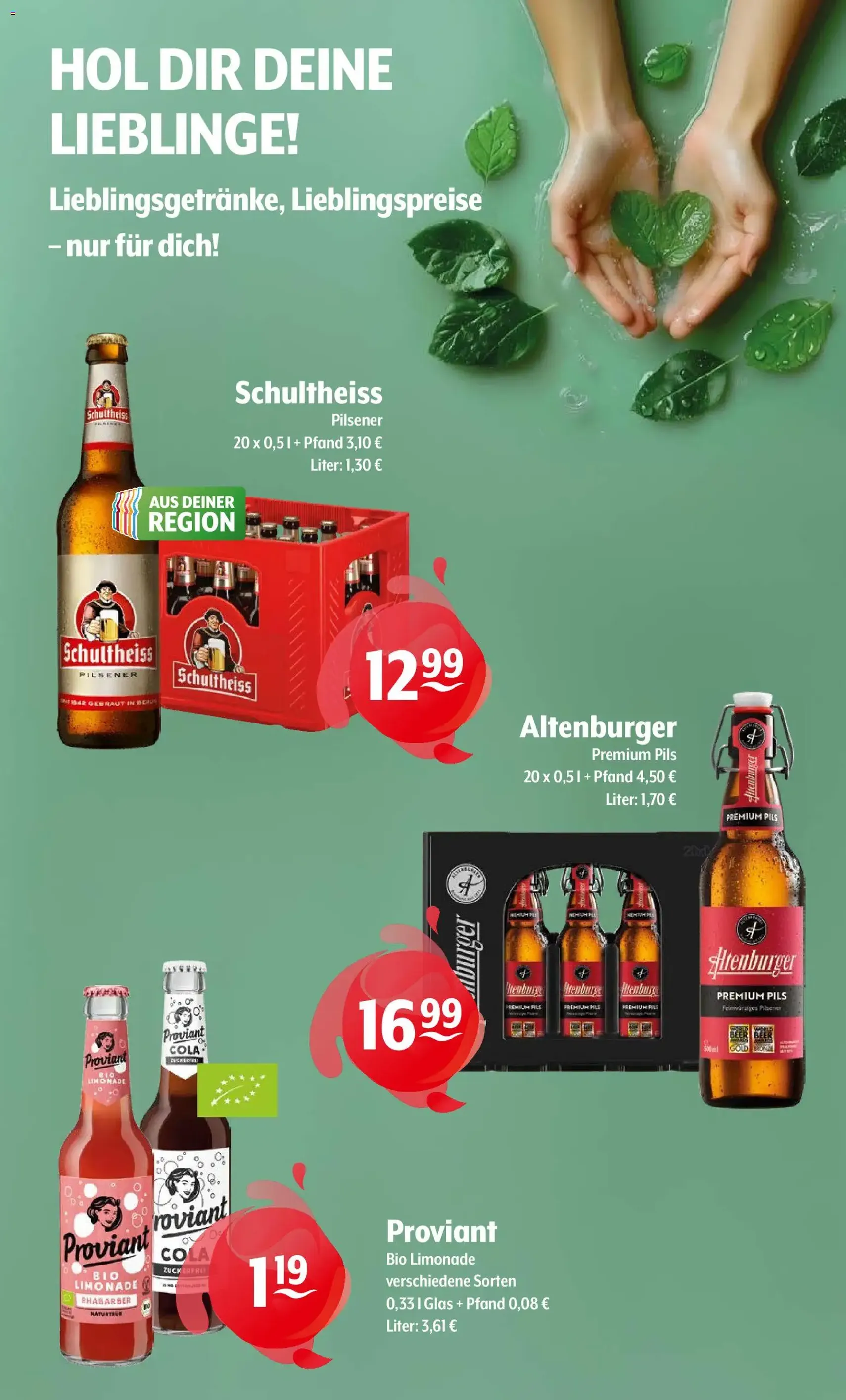 Trink und Spare Prospekt - Gültiger Prospekt ab 13.07.2026, Seite 9 von insgesamt 9