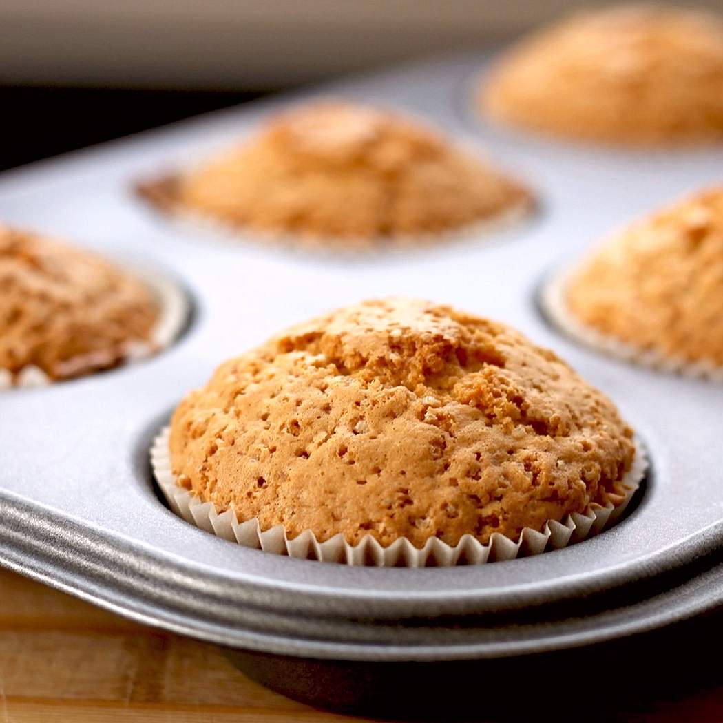 Deliziosi muffin rustici al gelso fresco