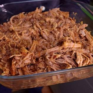 Recipe preview Easy and delicious recipe for slow-cooked pulled pork