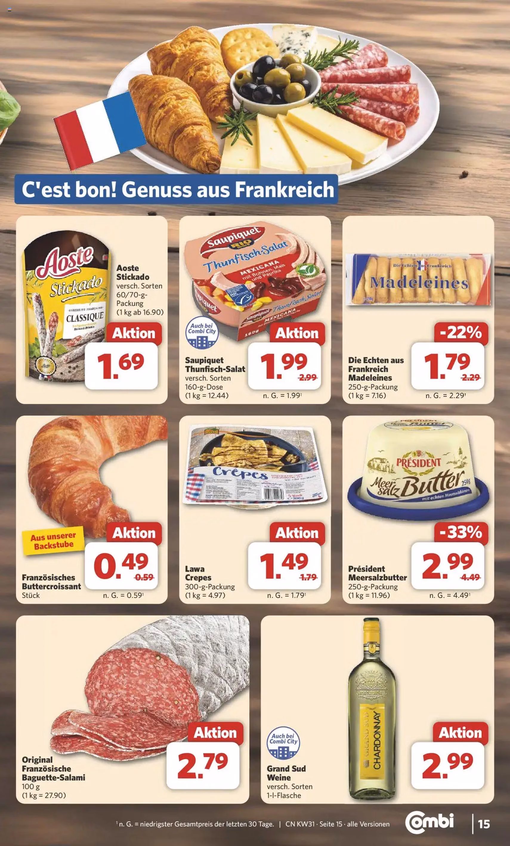 Combi Prospekt - Gültiger Prospekt ab 28.07.2025, Seite 17 von insgesamt 36 Combi Prospekt - Gültiger Prospekt ab 28.07.2025, Seite 17 von insgesamt 36