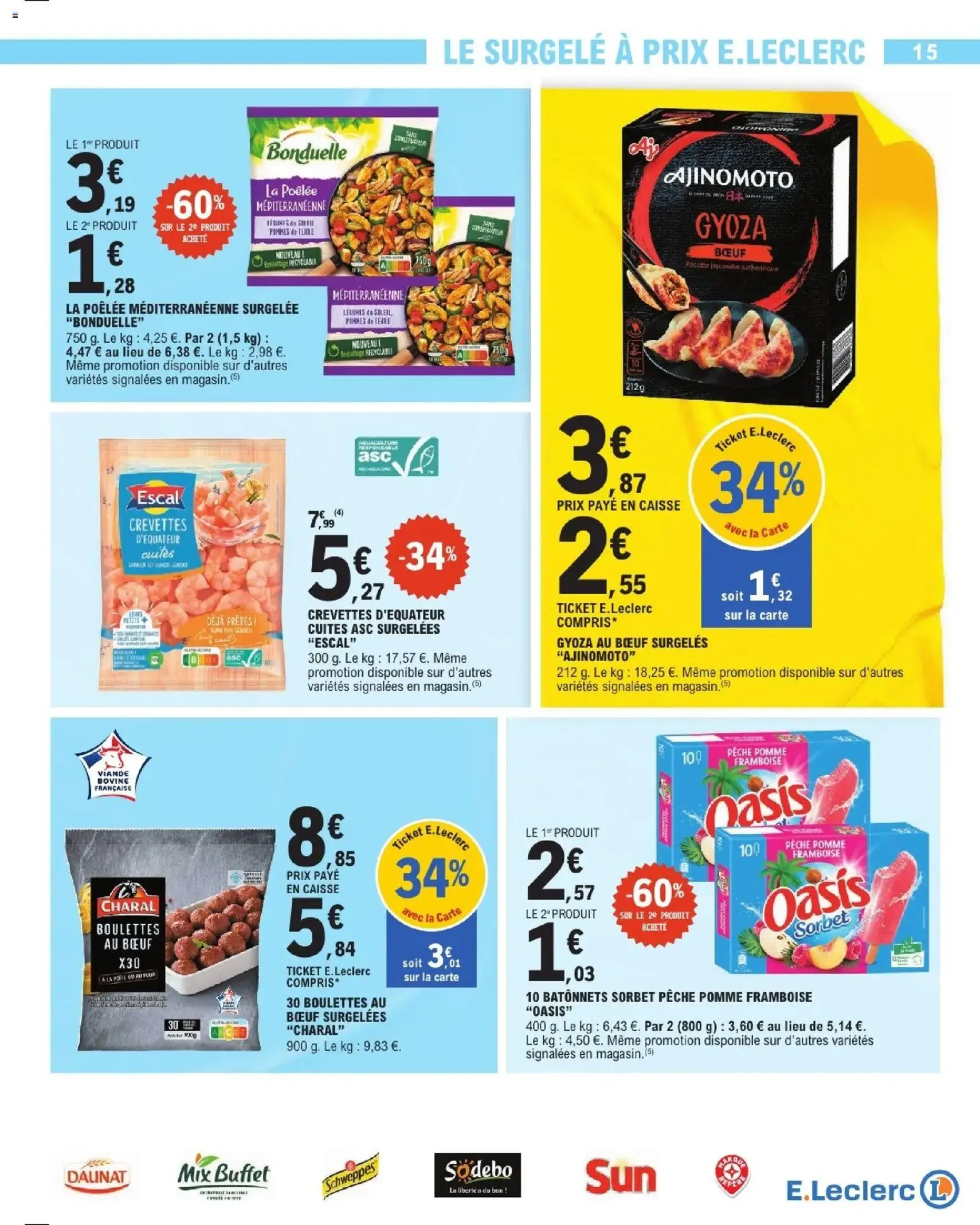 E.Leclerc catalogue de la semaine 15 - brochure valable à partir du 07/04/2026, page 15 sur 44