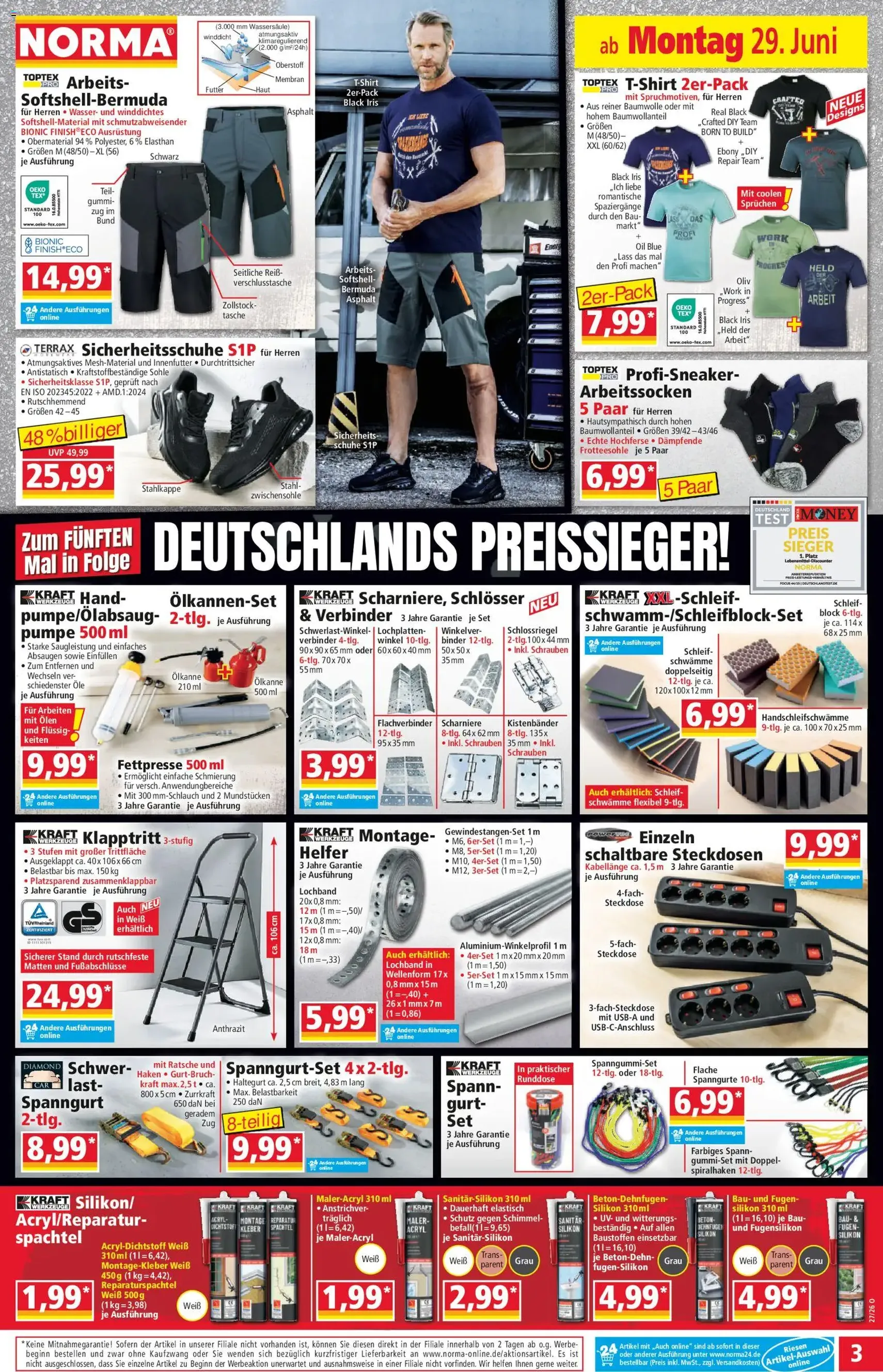 Norma Prospekt - Gültiger Prospekt ab 29.06.2026, Seite 3 von insgesamt 19