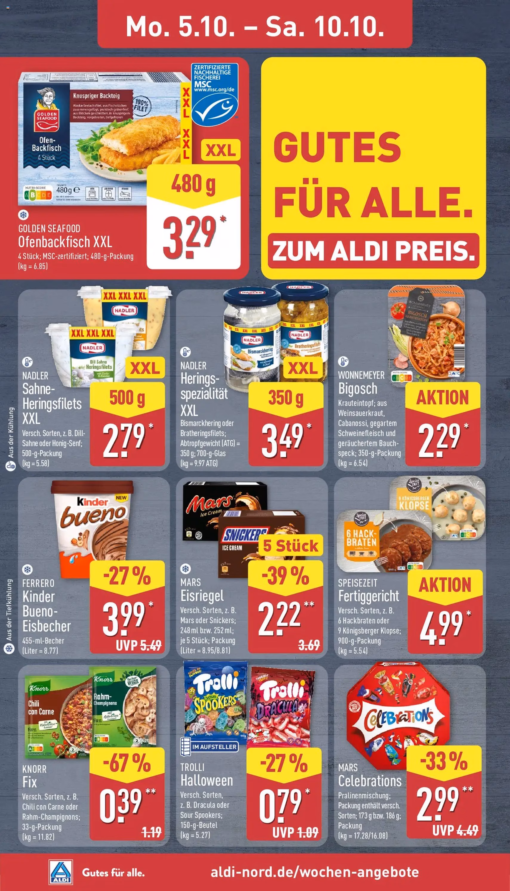 Aldi Prospekt - Gültiger Prospekt ab 05.10.2026, Seite 10 von insgesamt 48