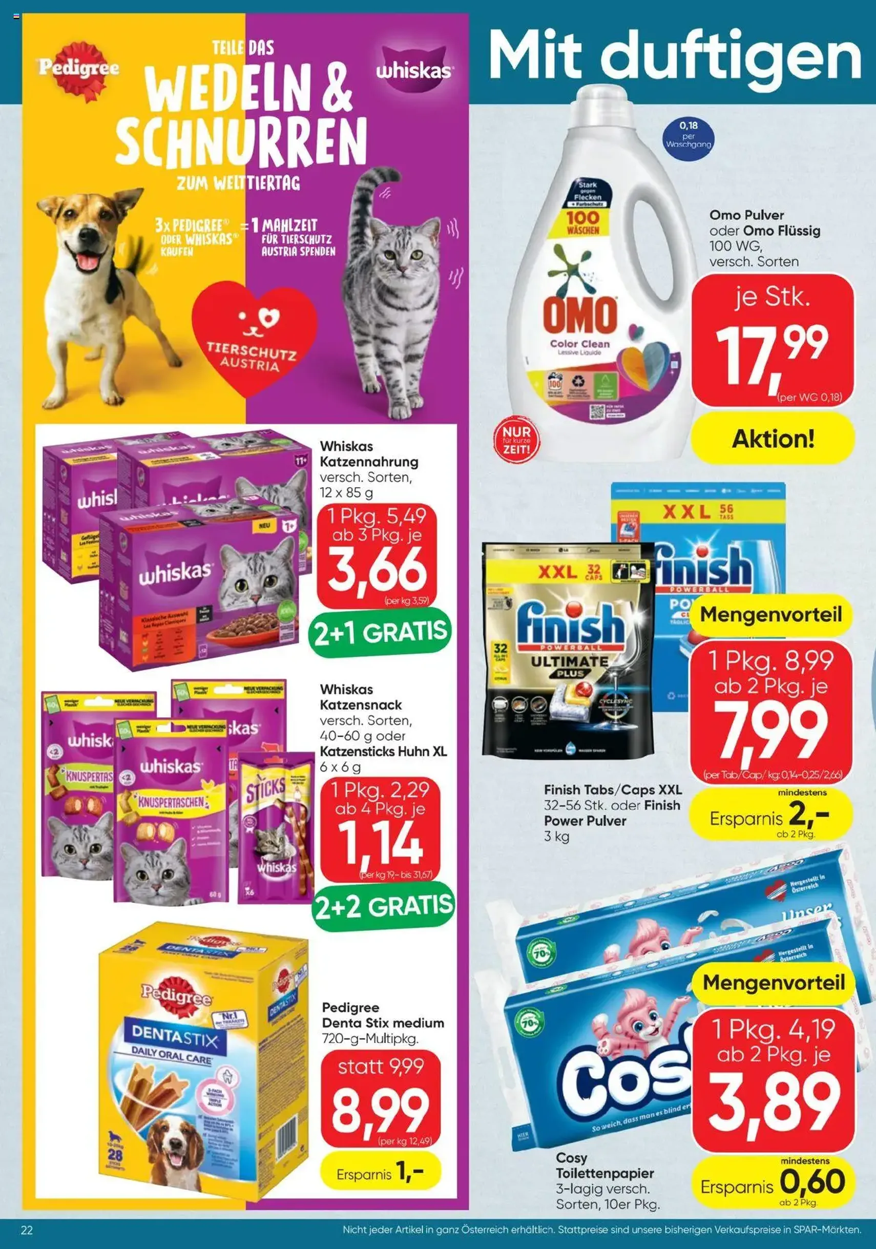Spar Flugblatt - Gültiger Prospekt ab 25.09.2025, Seite 22 von insgesamt 24