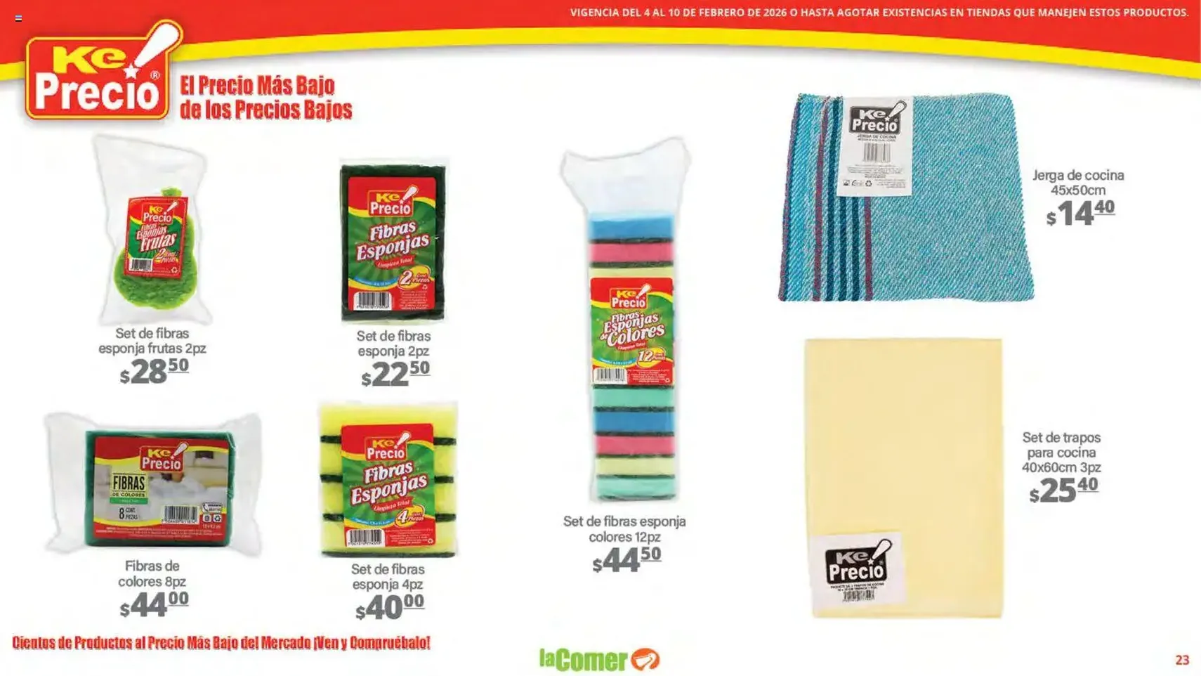 La Comer folleto - folleto válido desde 04/02/2026 página 23 de 25
