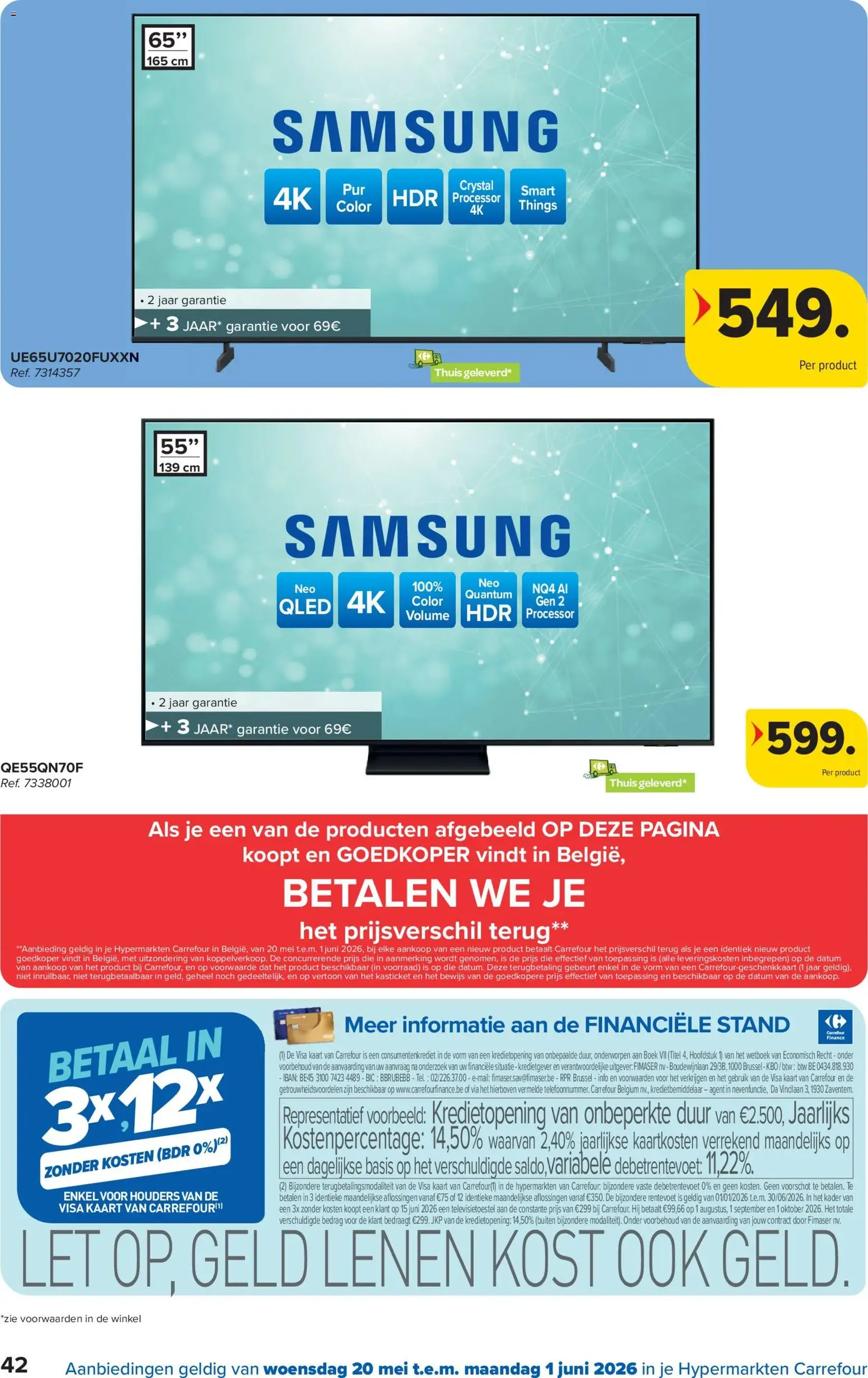 Carrefour folder week 21 - geldige folder vanaf 20/05/2026 pagina 42 van 56