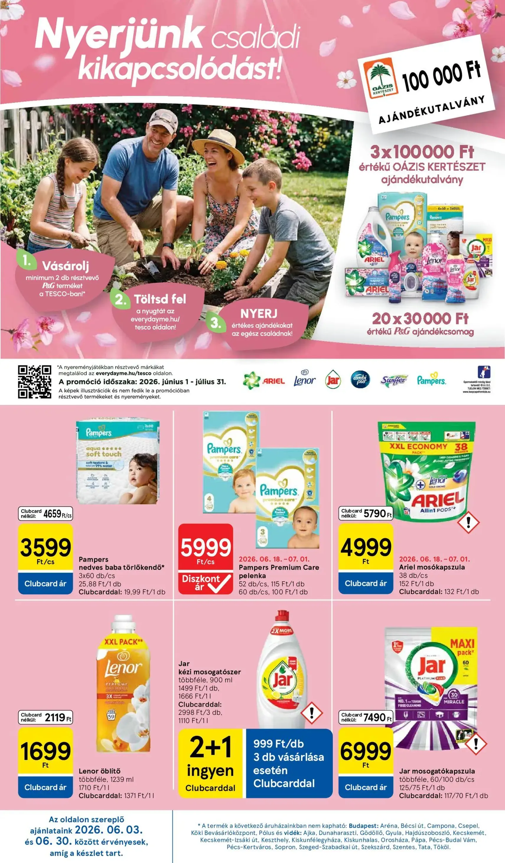 Tesco aktuális akciós újság - 2026.06.25. érvényes szórólap 26 oldal 30 oldalból