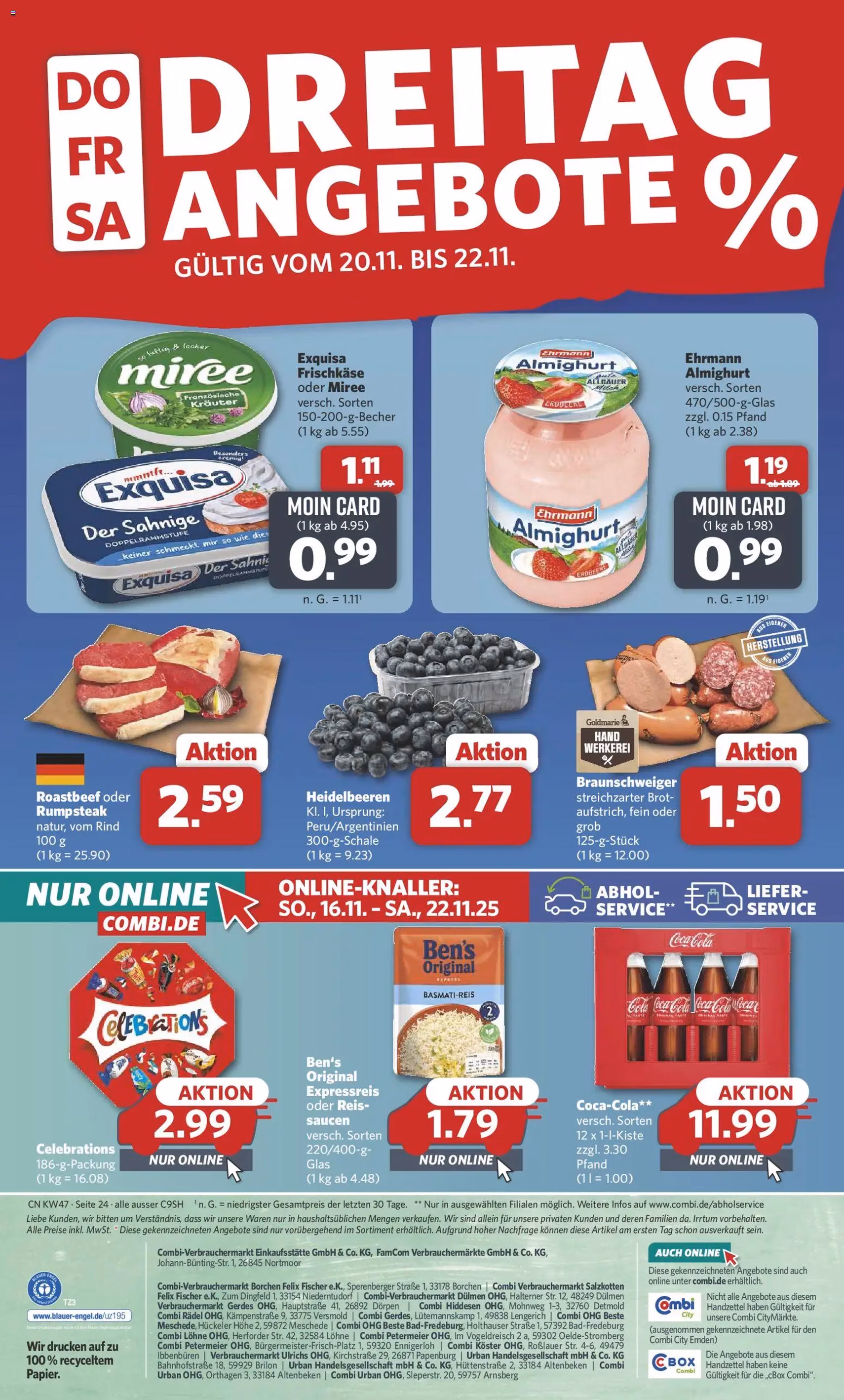 Combi Prospekt - Gültiger Prospekt ab 17.11.2025, Seite 26 von insgesamt 33