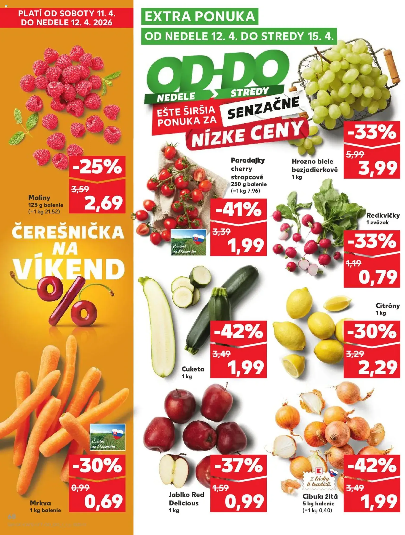 Kaufland leták - platný leták od 09.04.2026 strana 68 z 74