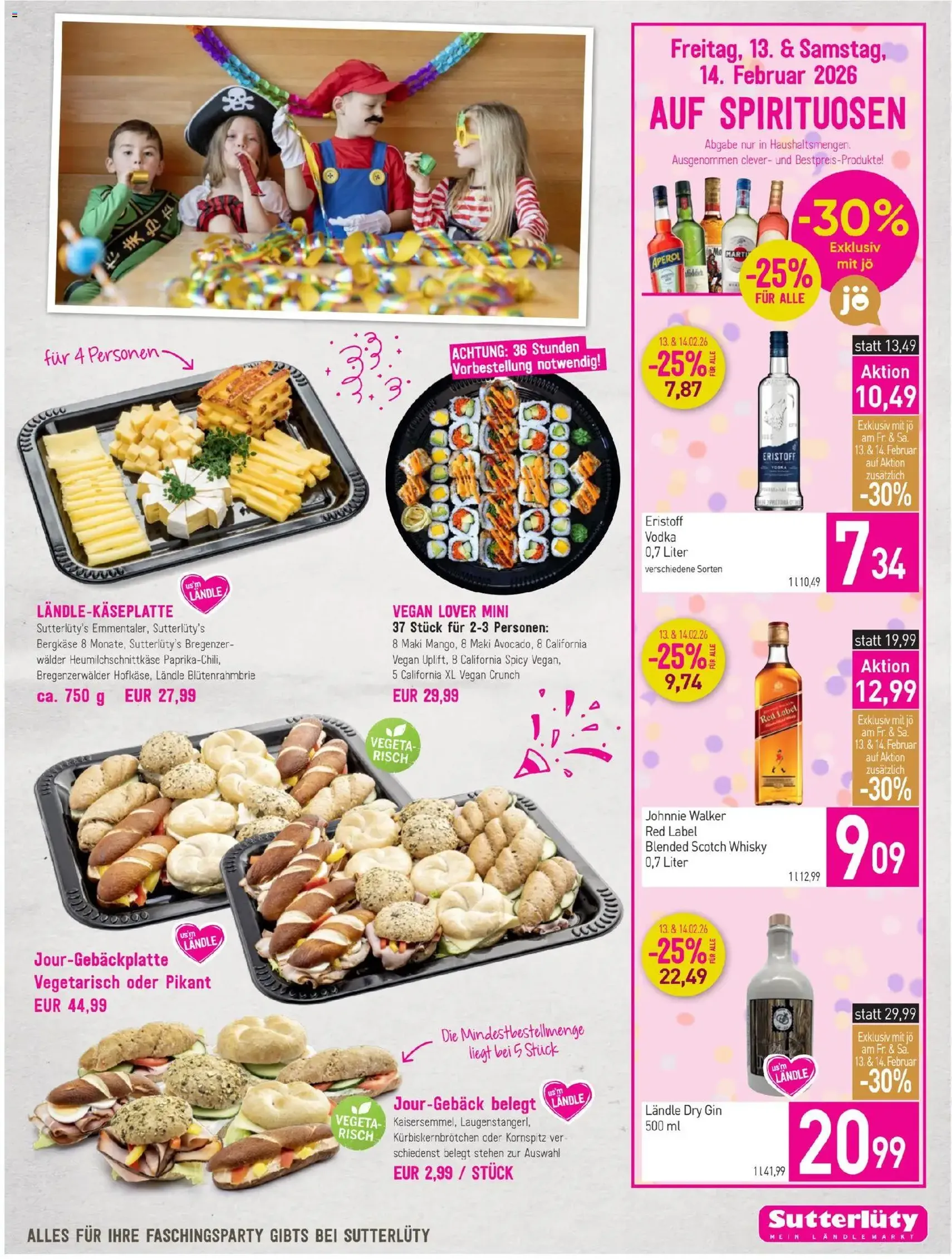 Sutterlüty Flugblatt - Gültiger Prospekt ab 12.02.2026, Seite 7 von insgesamt 24