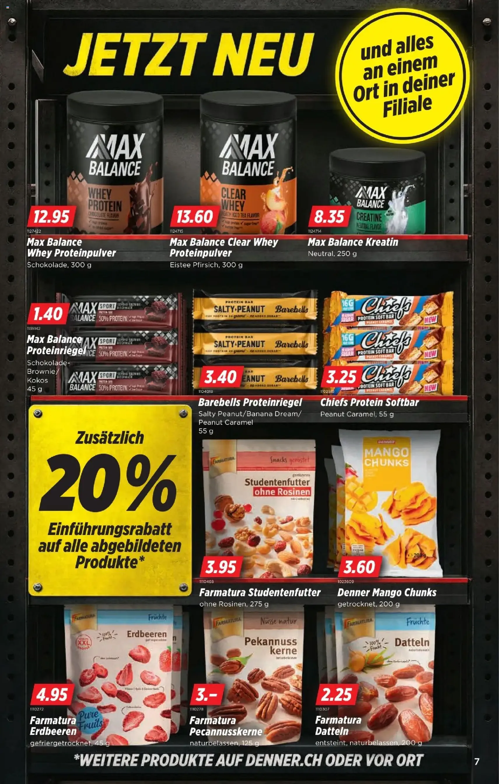 Denner aktionen - Gültiger Prospekt ab 03.09.2026, Seite 7 von insgesamt 20