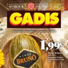 Vista previa del folleto Gadis folleto válido desde 16/07/2026