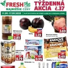 Fresh leták - náhľad letáku platný od 11.09.2025