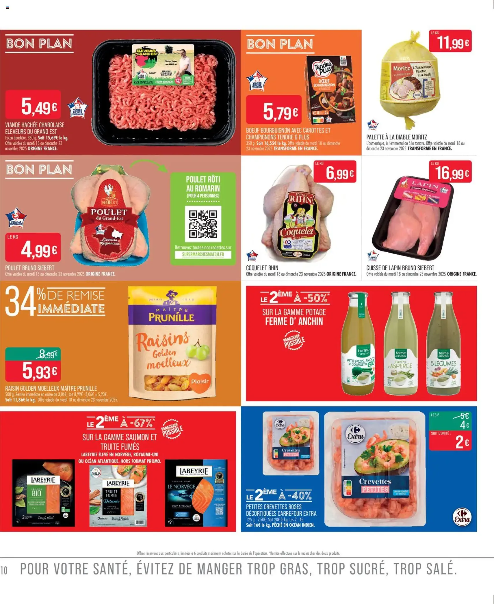 Match Supermarché catalogue - brochure valable à partir du 18/11/2025, page 10 sur 20