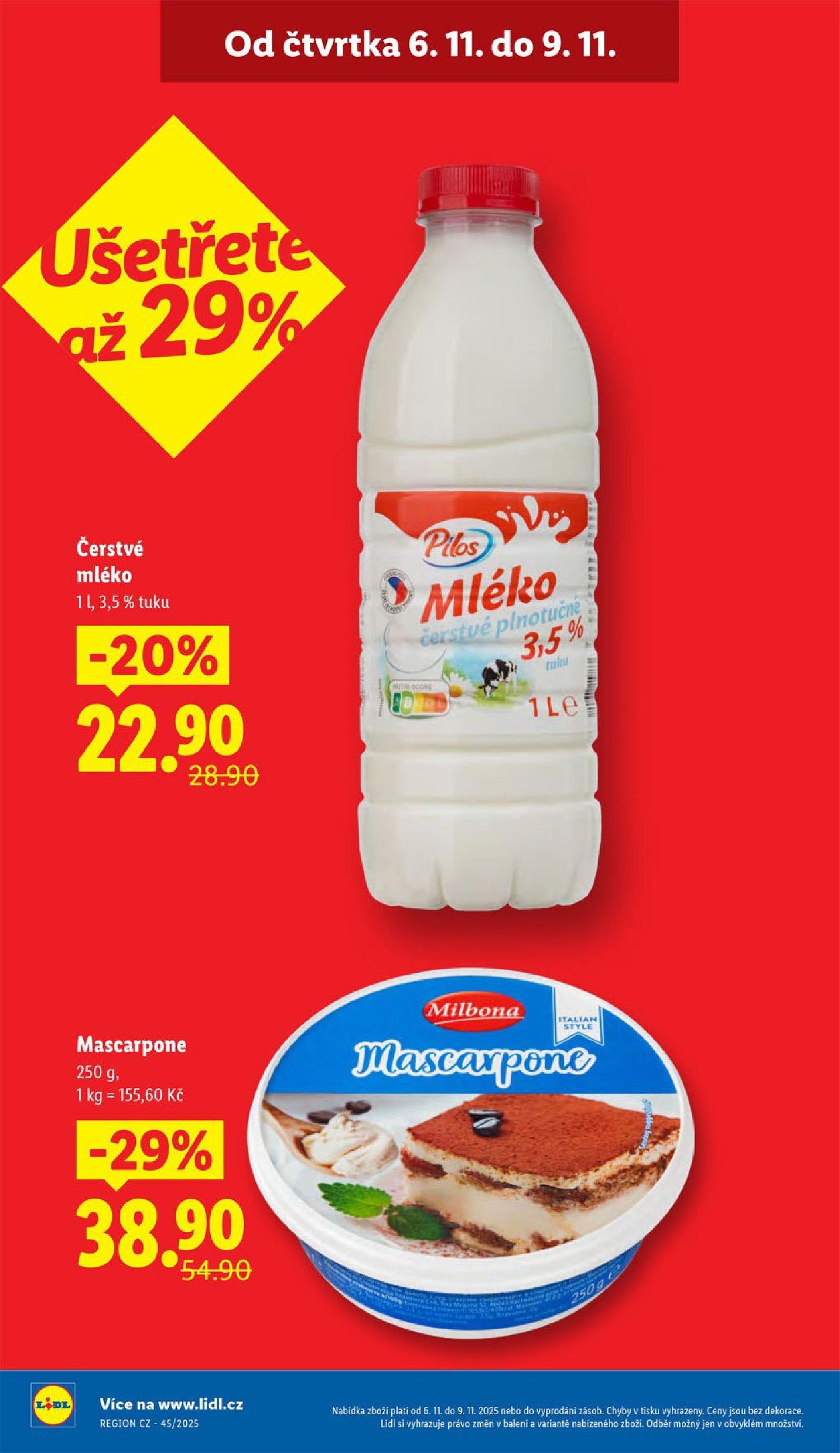 Lidl leták - platný leták od 06.11.2025 strana 4 z 61