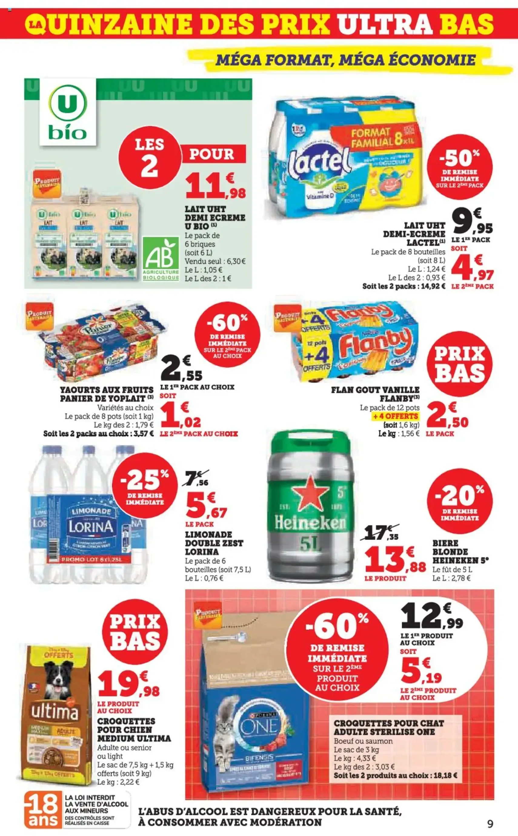 Super U catalogue - brochure valable à partir du 26/08/2025, page 9 sur 44 Super U catalogue - brochure valable à partir du 26/08/2025, page 9 sur 44