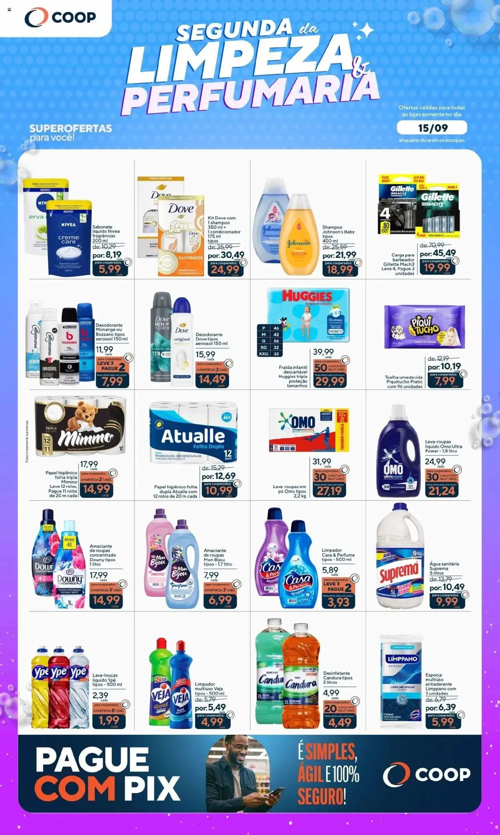 Coop - Ofertas Segunda da Limpeza e Perfumaria - folheto válido a partir de 15/09/2025 página 1 de 1