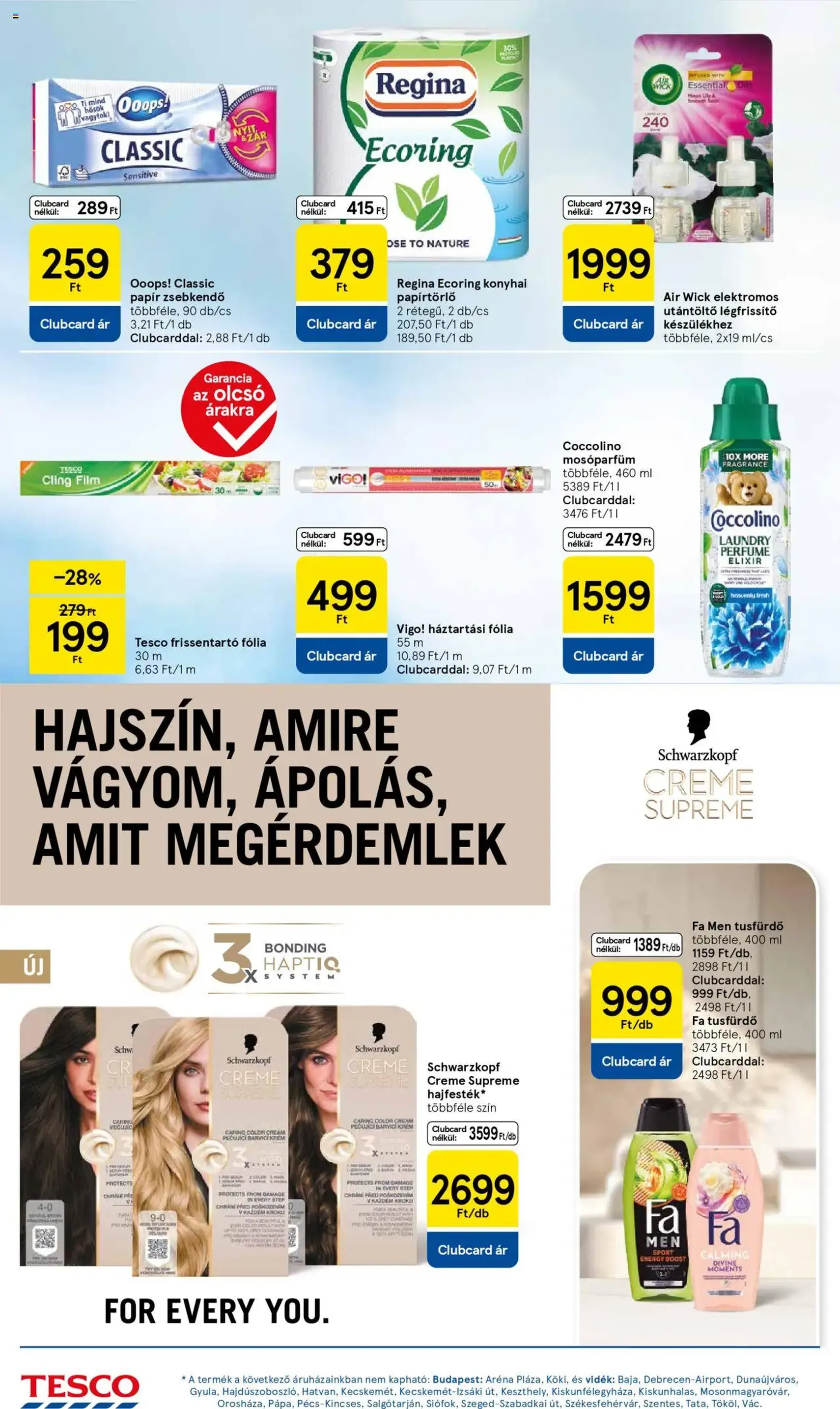 Tesco Hipermarket - Akciós újság - 2025.08.28. érvényes szórólap 28 oldal 32 oldalból Tesco Hipermarket - Akciós újság - 2025.08.28. érvényes szórólap 28 oldal 32 oldalból