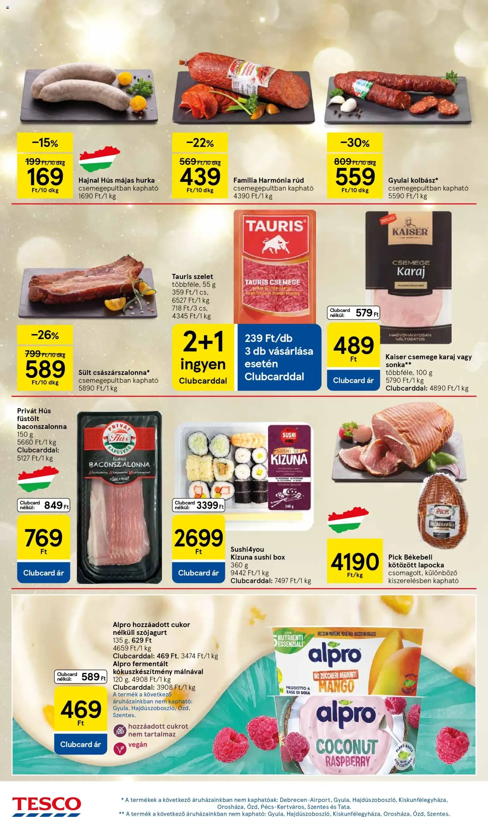 Tesco Hipermarket - Akciós újság - 2025.12.11. érvényes szórólap 22 oldal 46 oldalból