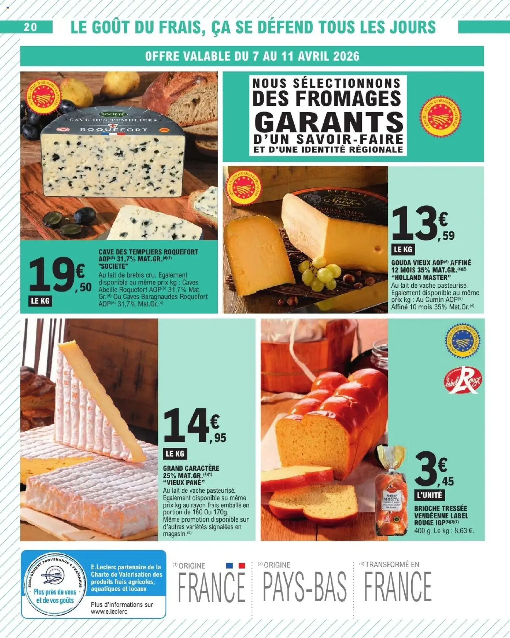 E.Leclerc catalogue de la semaine 15 - brochure valable à partir du 07/04/2026, page 20 sur 44